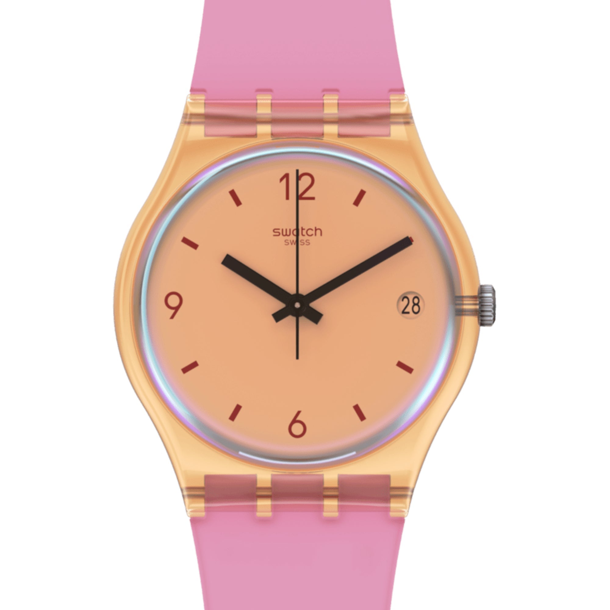 Swatch Coral Dreams Quarz Damen Armbanduhr SO28O401