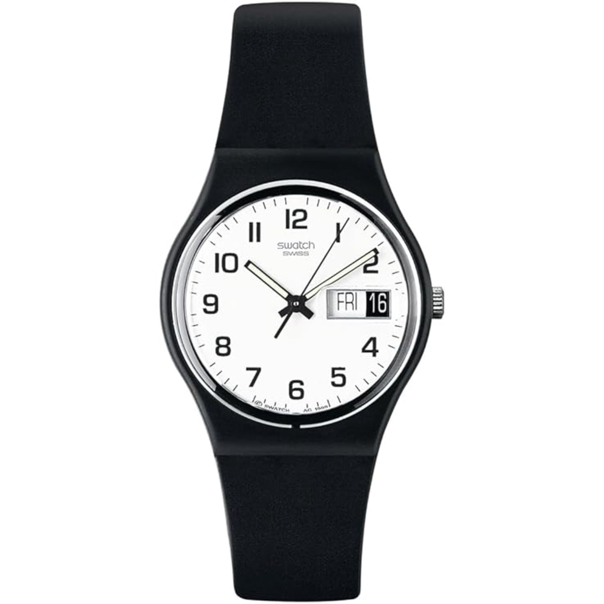 Swatch Original Gent Once Again Weiße Uhr GB743-S26