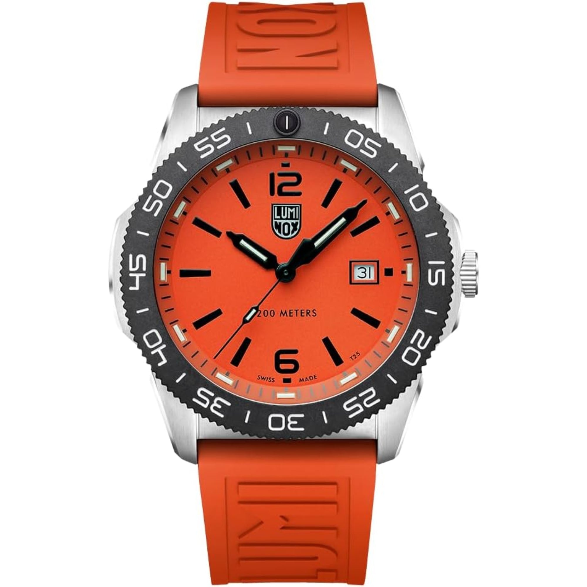 Luminox Sea Pacific Diver Oranges Zifferblatt Herren Uhr XS.3129