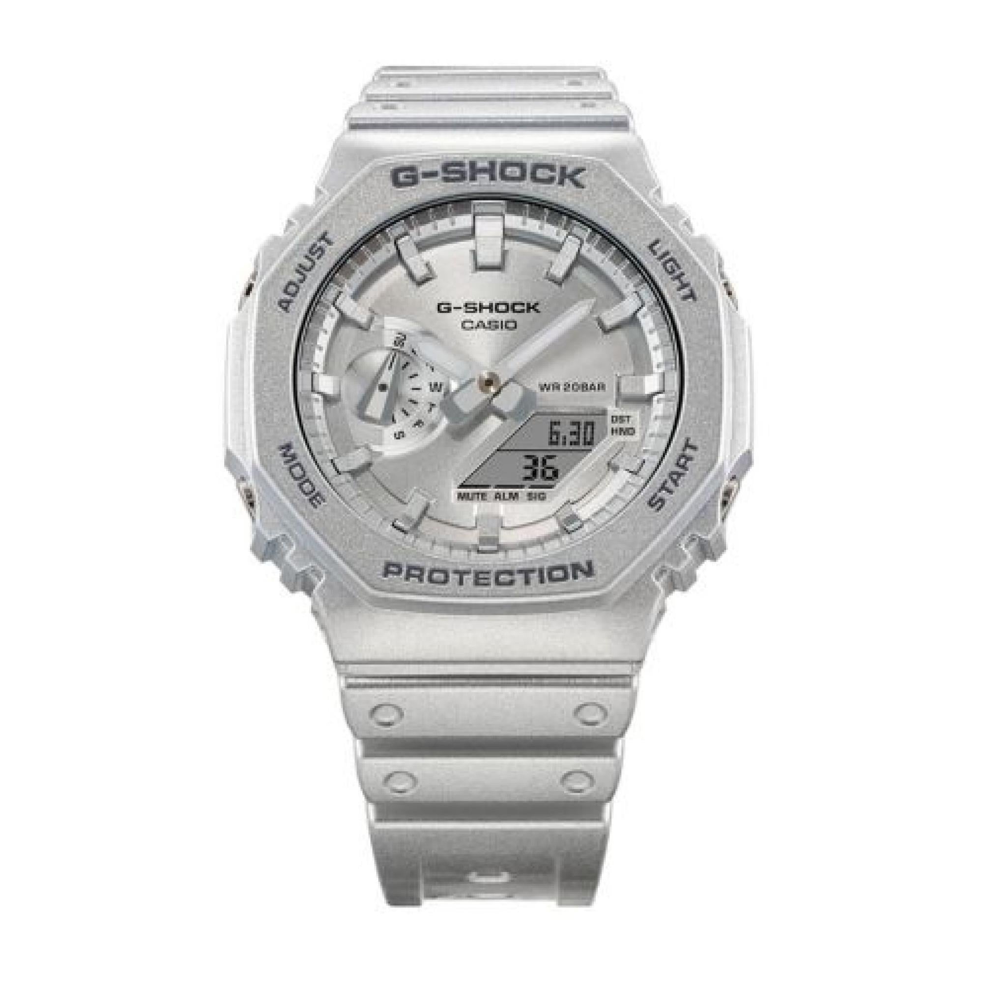 Casio G-Shock Classic Forgotten Future Silber Herren Uhr GA-2100FF-8AER