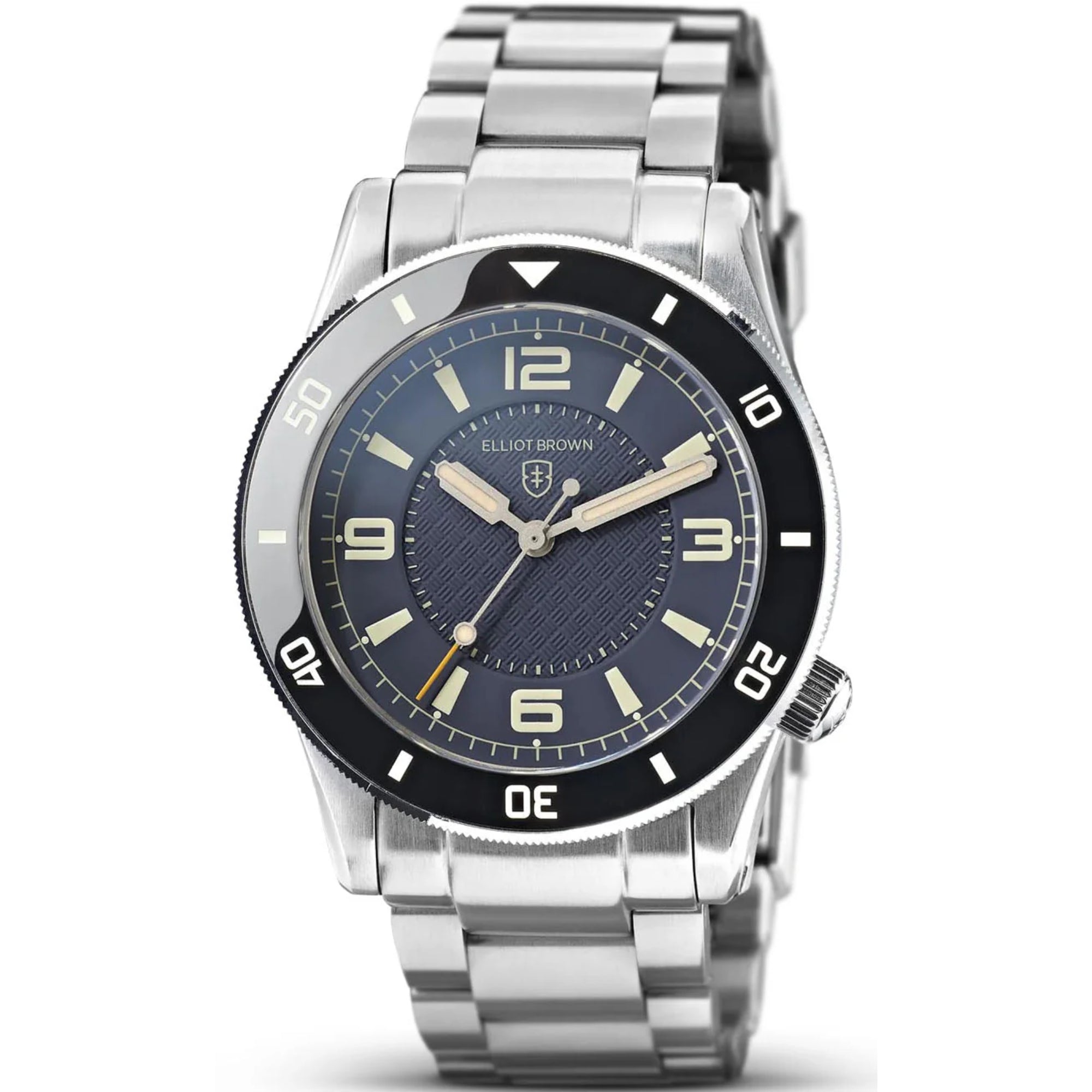 Elliot Brown Bloxworth Heritage Diver Blaues Zifferblatt Herren Uhr 929-103-B07