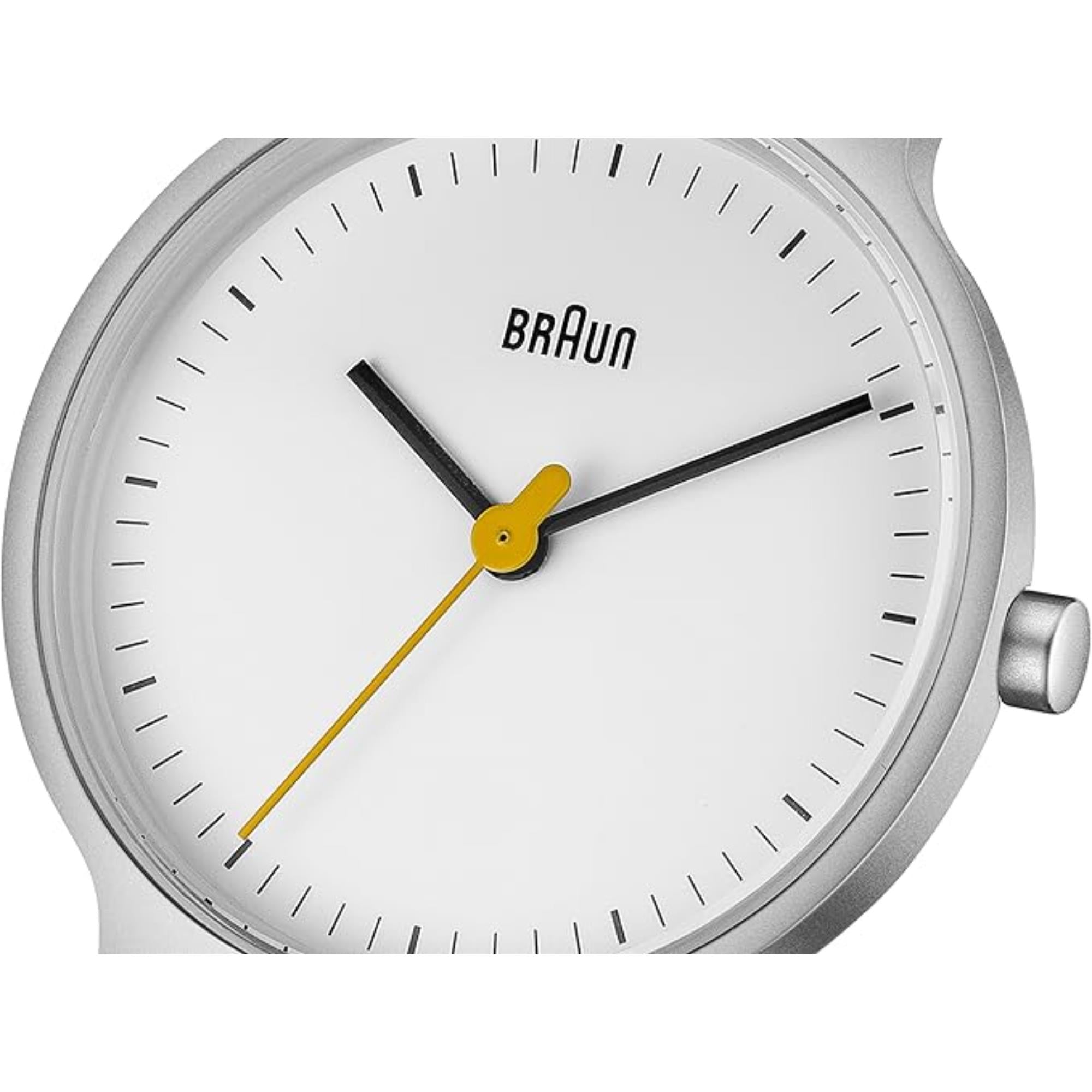 Braun Sport Quartz Ladies White Dial Watch BN0211WHSLMHL