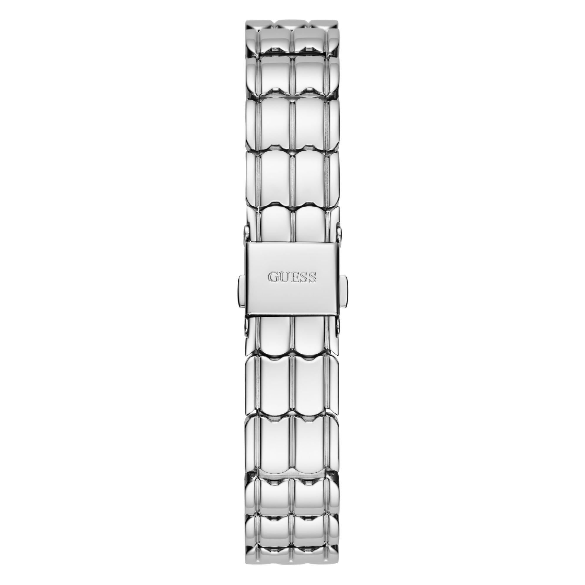 Guess Hayley Silver Dial with Elegant Crystal Accents Ladies Watch GW0612L1
