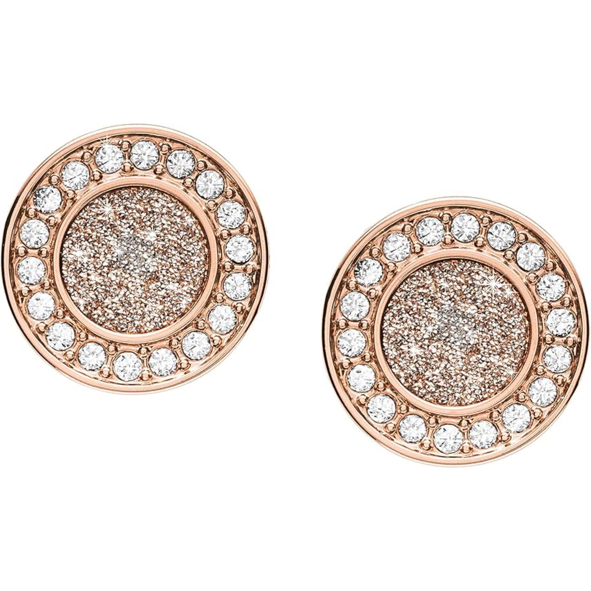 Fossil Mosaik Perlmutt Ohrstecker für Frauen JF02906791