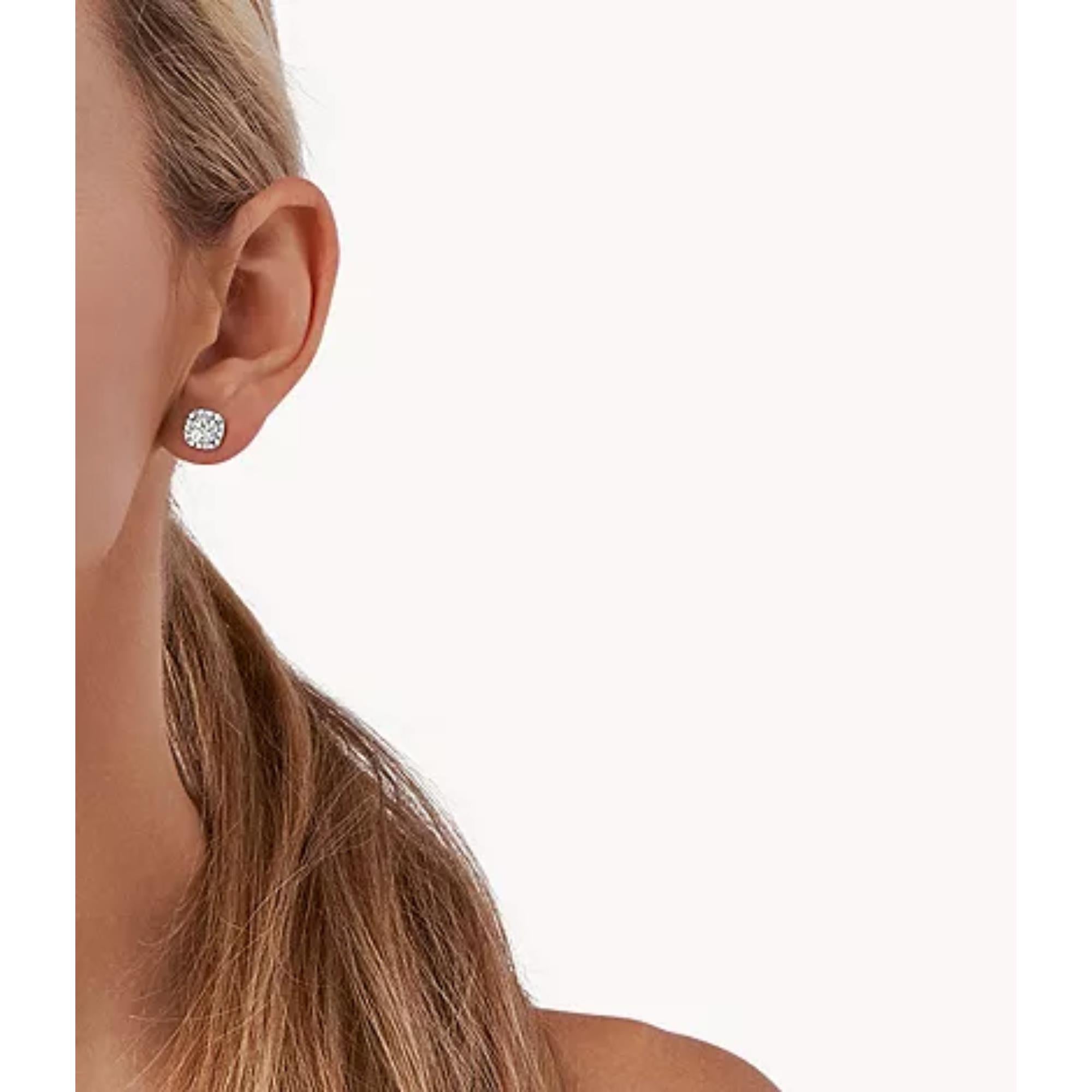 Michael Kors Brilliance Sterlingsilber Kissen-Cut Ohrstecker Damen MKC1405AN040