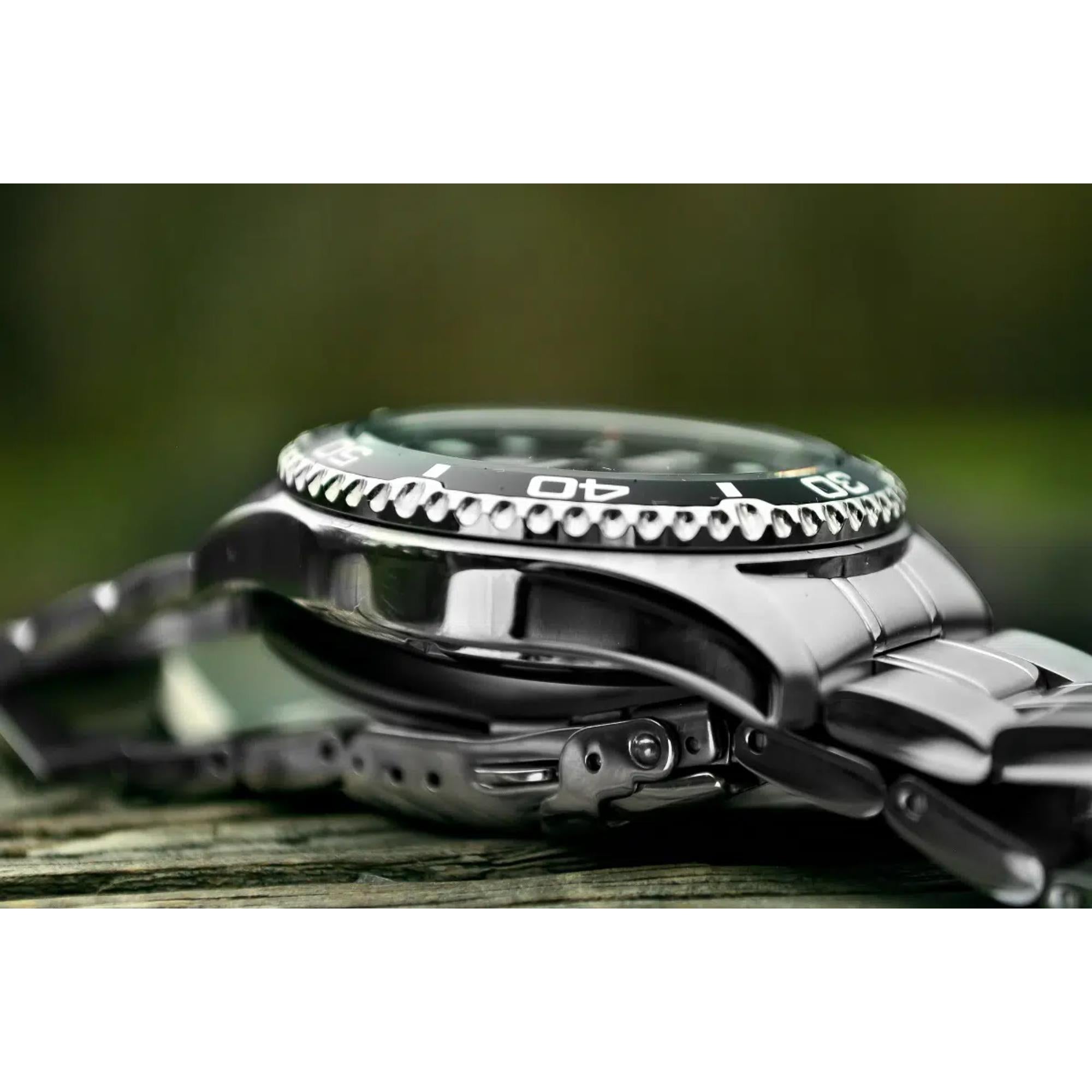 Orient Mako 41.5mm Black Dial Steel Mens Automatic Watch TAA02004B9