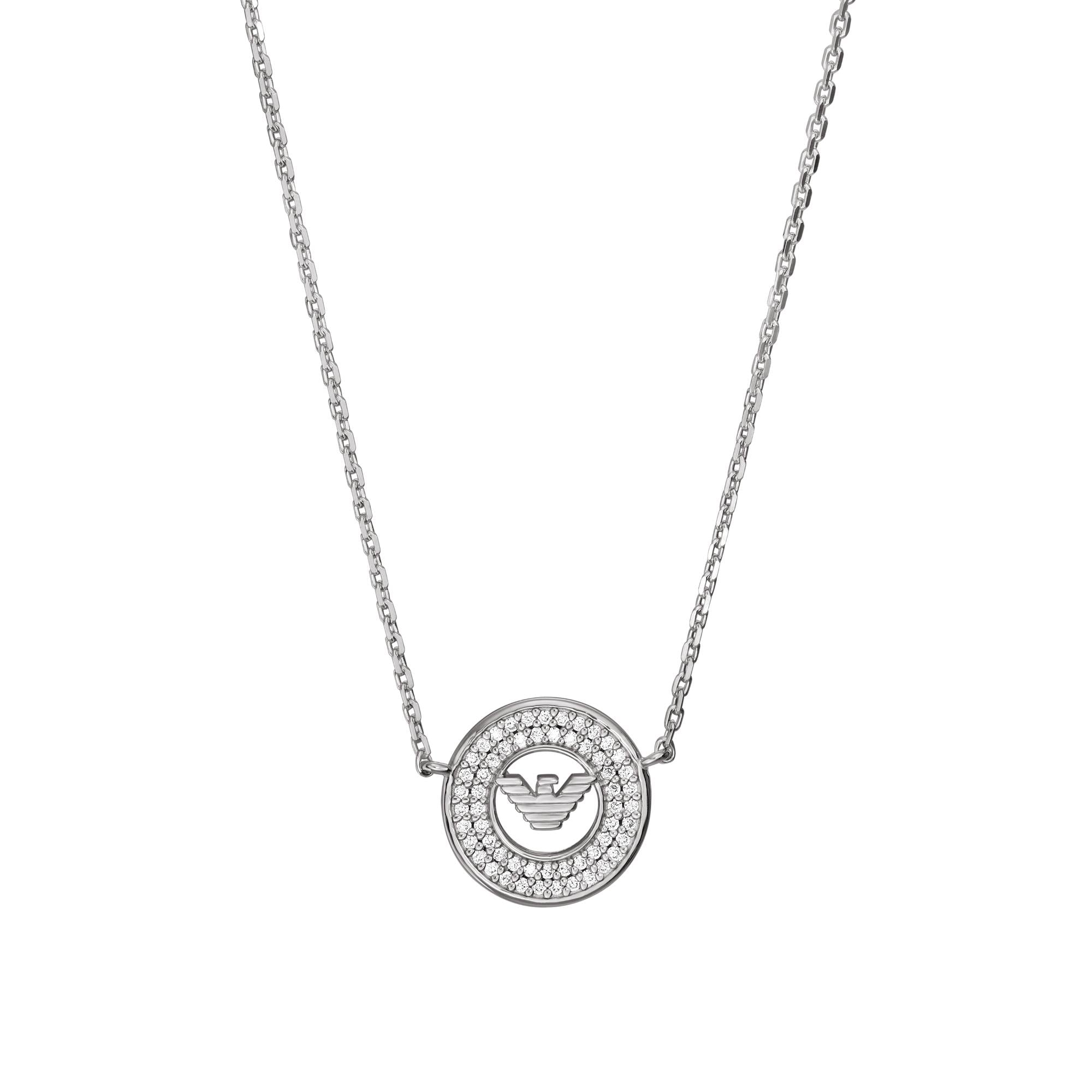 Emporio Armani Sterlingsilber Anhänger Damen Halskette EG3585040