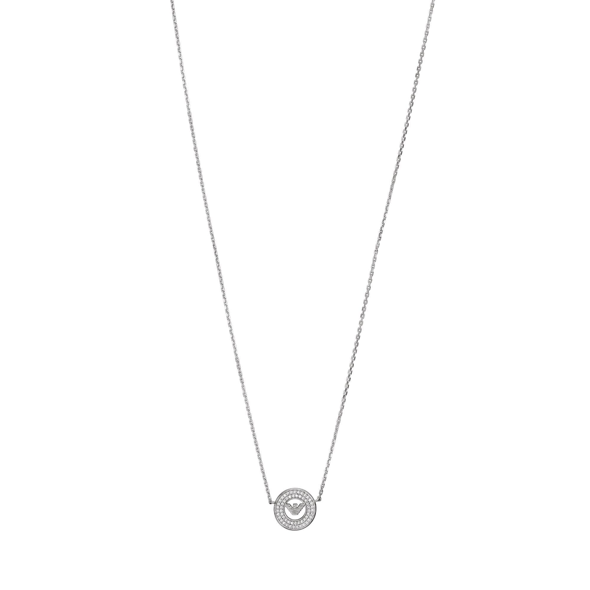 Emporio Armani Sterlingsilber Anhänger Damen Halskette EG3585040