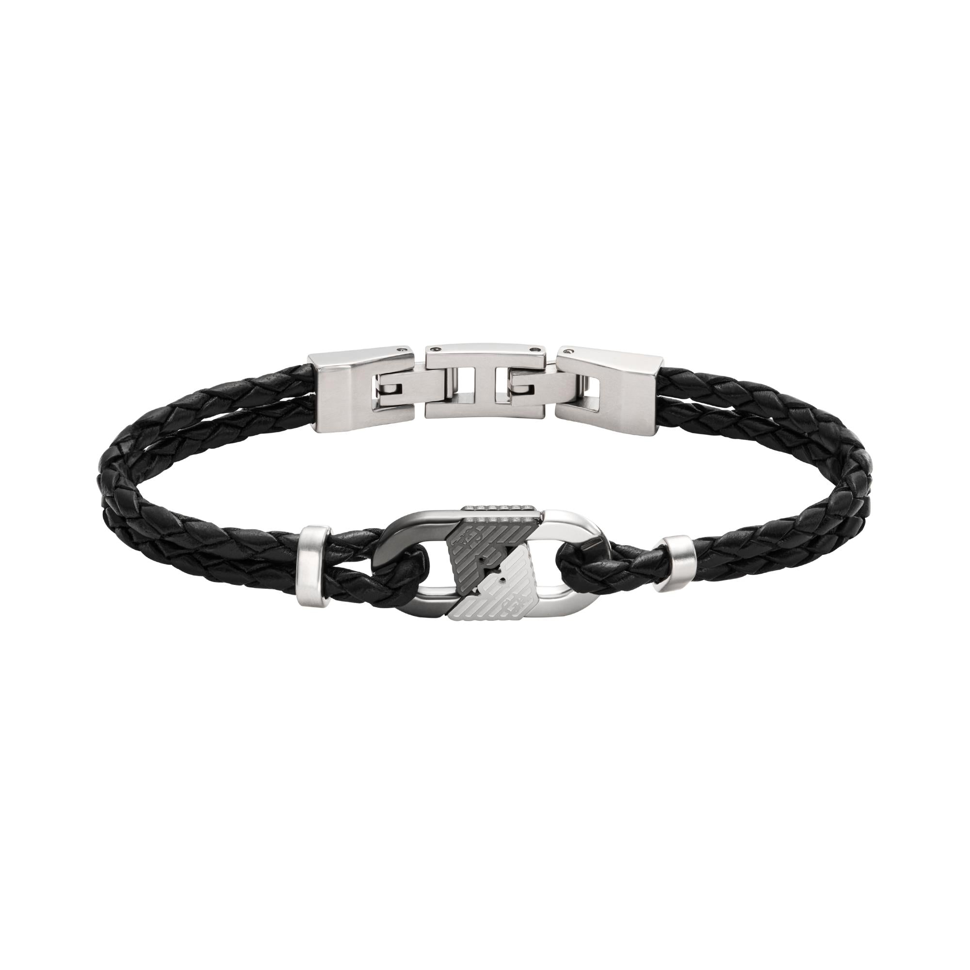 Emporio Armani Two-Tone Stainless Steel ID Men's Bracelet EGS3171040