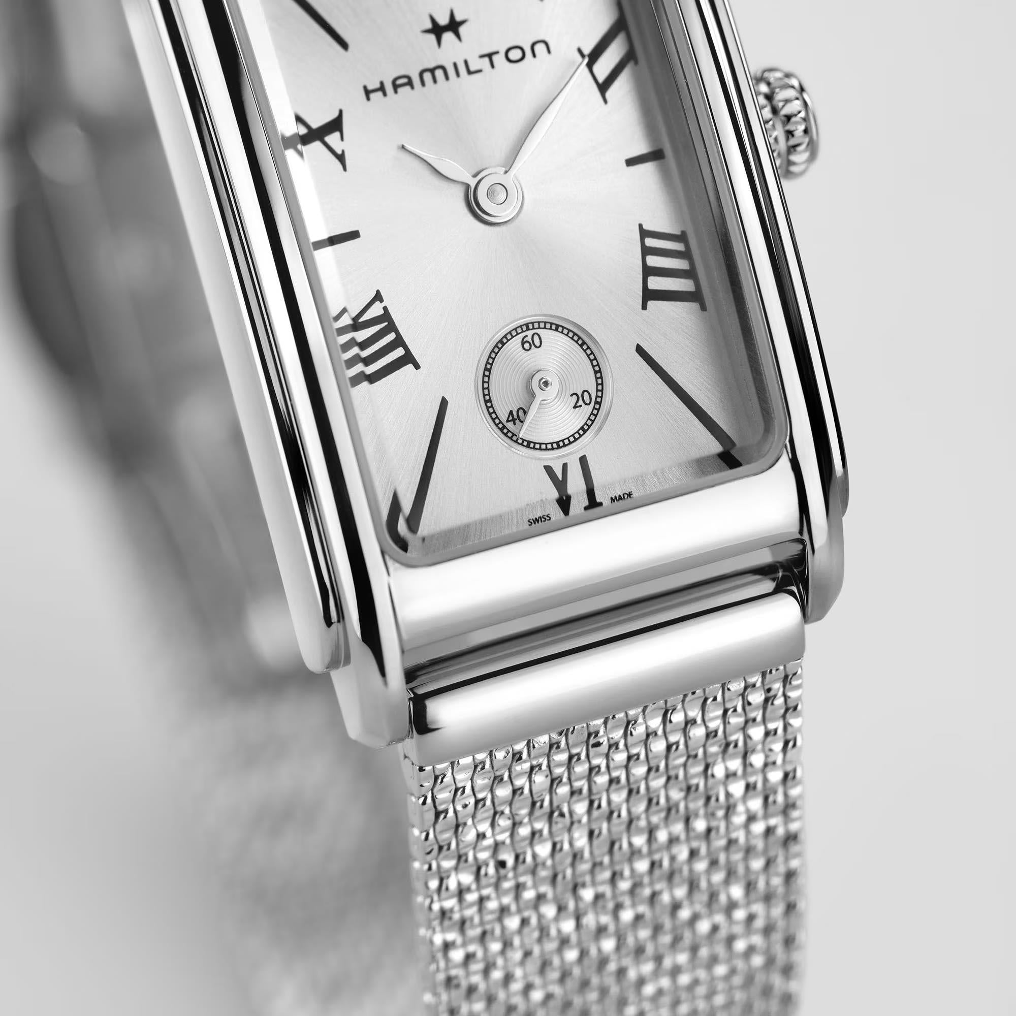 Hamilton American Classic 19mm Silver Dial Steel Ladies Quartz Watch H11221150