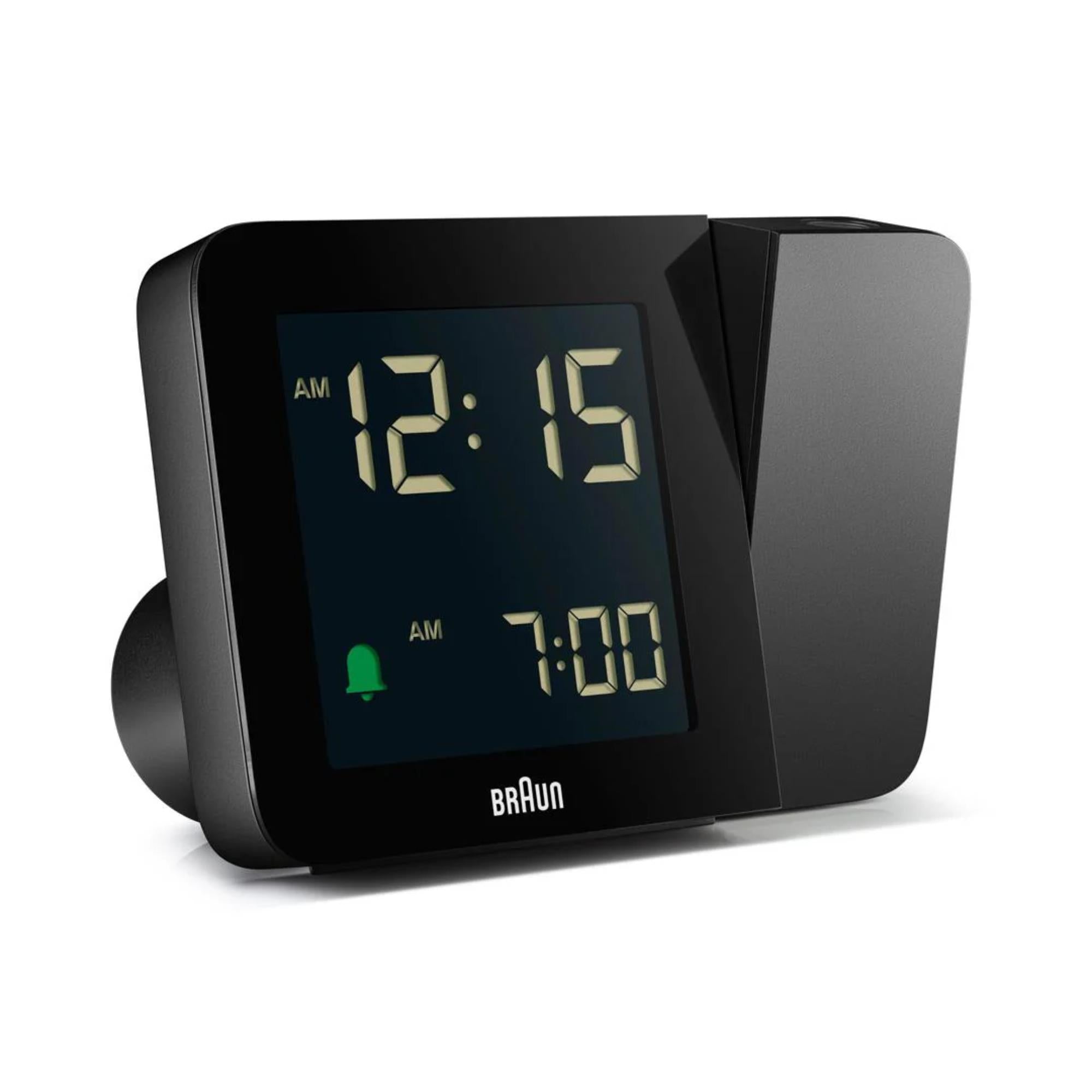 Braun Schwarze Digitale Projektionswecker BC15BUK