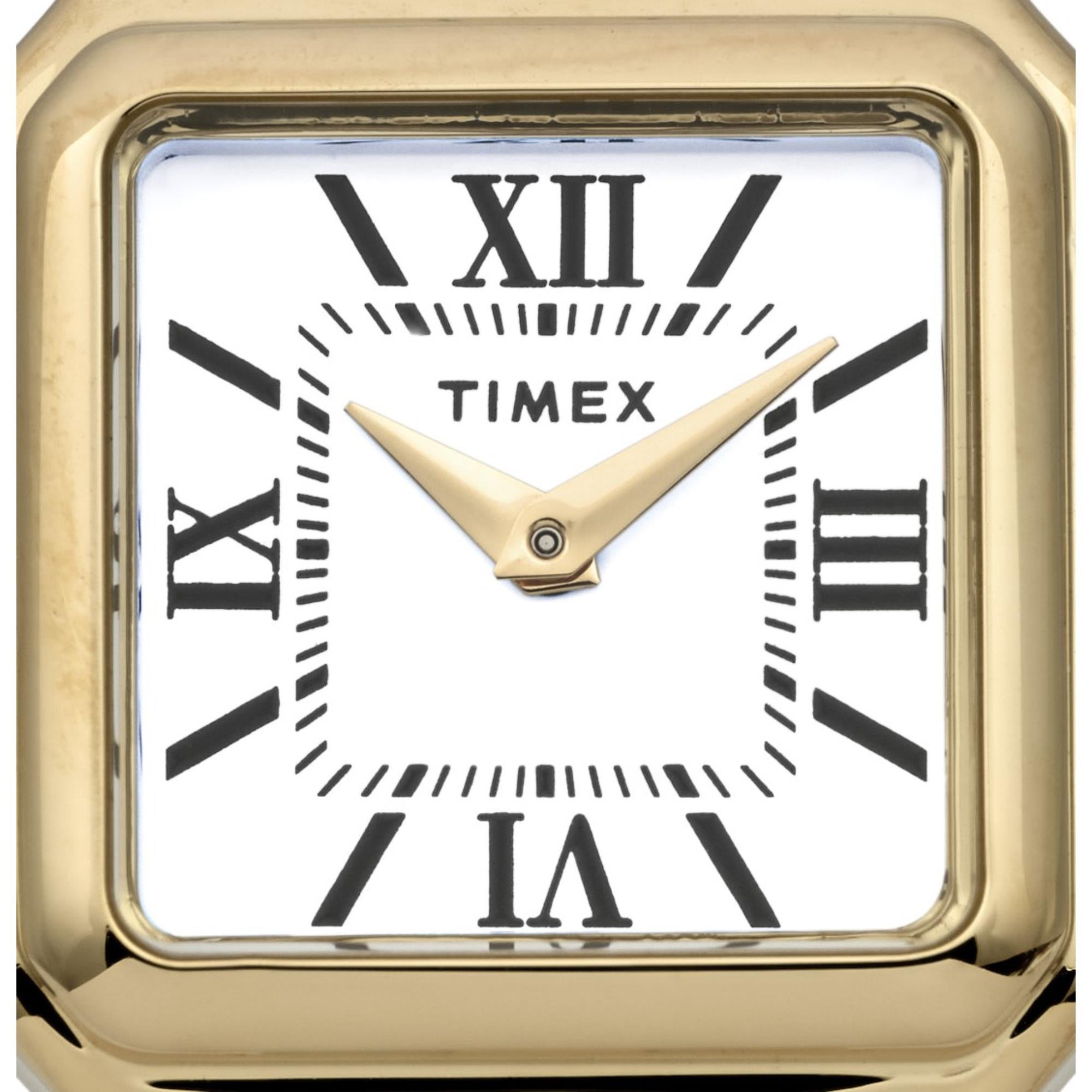 Timex Trend 23mm Silver Dial Steel Ladies Quartz Watch TW2Y23700