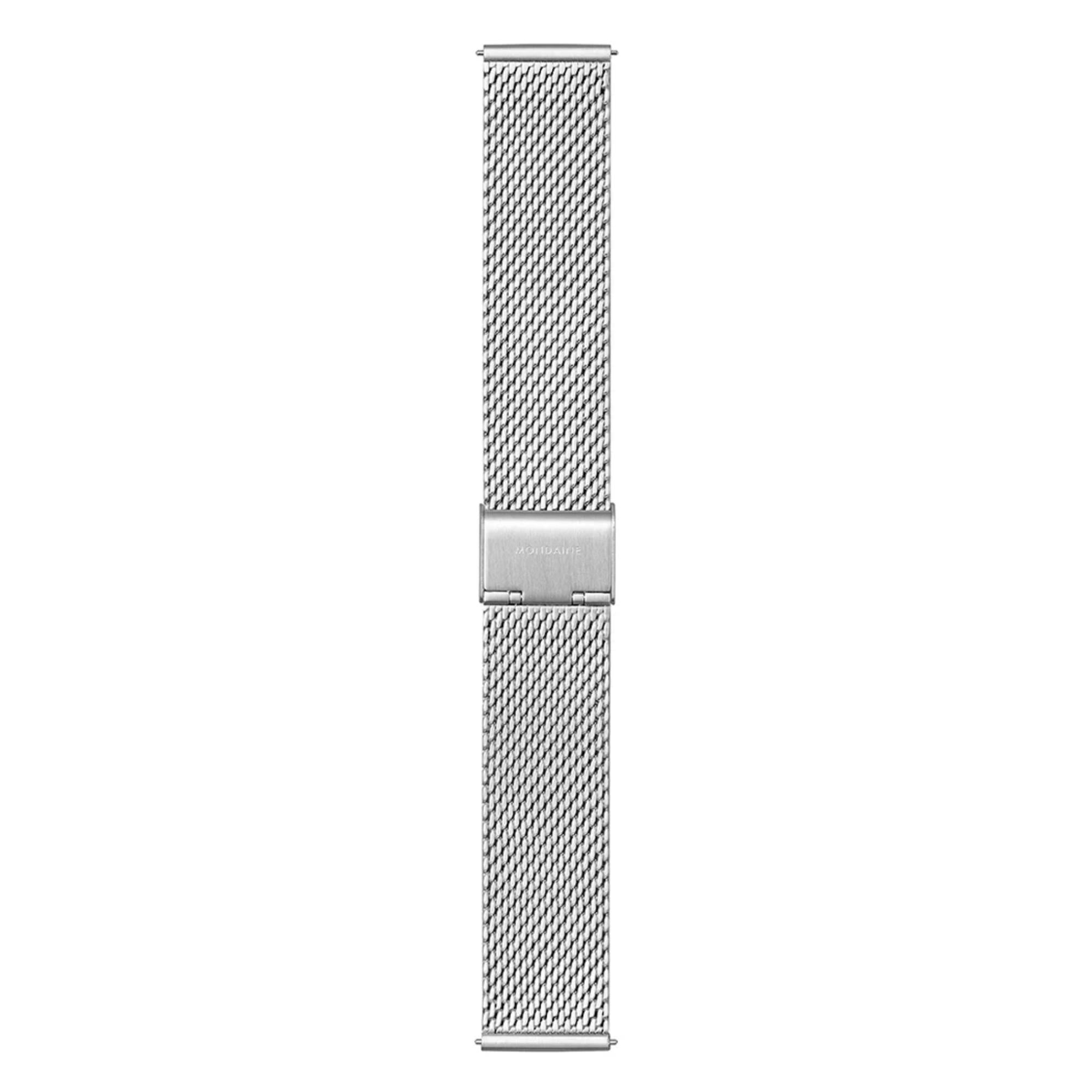 Mondaine Evo2 Silber Poliertes Edelstahl Mesh Armband FM8920.STEM.6