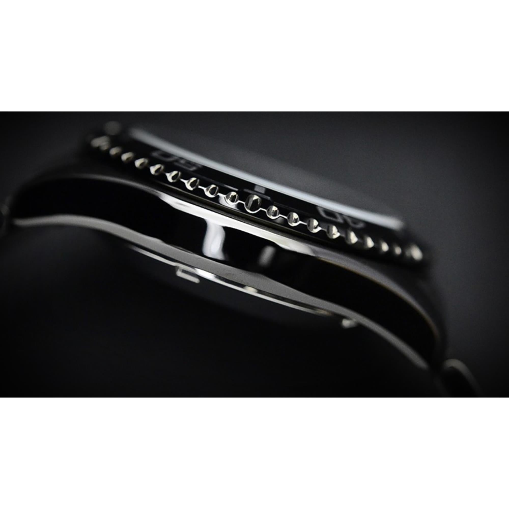 Orient Ray Raven II 41.5mm Black Dial Steel Mens Automatic Watch TAA02003B9