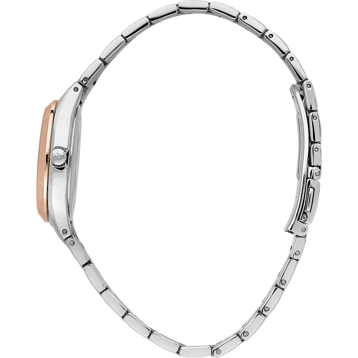 Maserati Attrazione Quarz Zifferblatt aus Perlmutt Stahlarmband Damen Uhr R8853151502