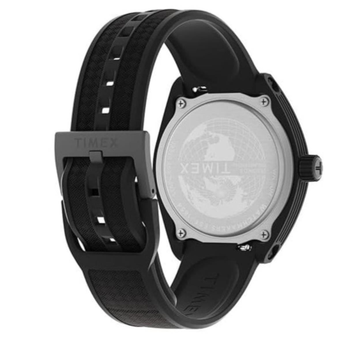Timex Urban Pop 40mm Black Dial Resin Mens Quartz Watch TW2W42300