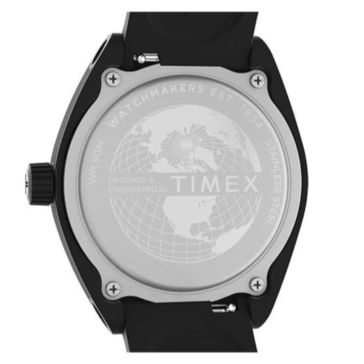 Timex Urban Pop 40mm Black Dial Resin Mens Quartz Watch TW2W42300
