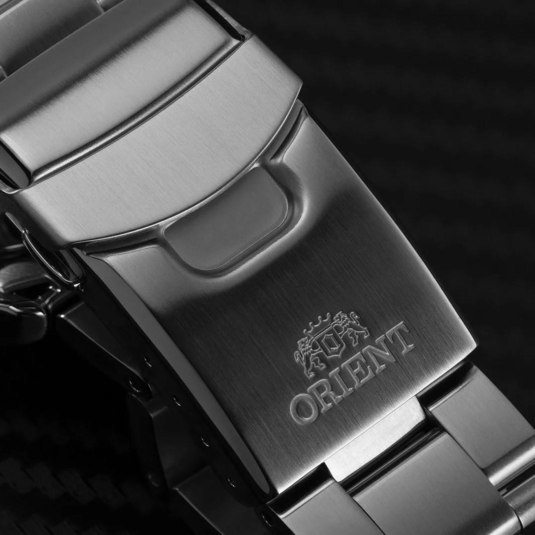 Orient Mako 41.5mm Black Dial Steel Mens Automatic Watch TAA02001B9