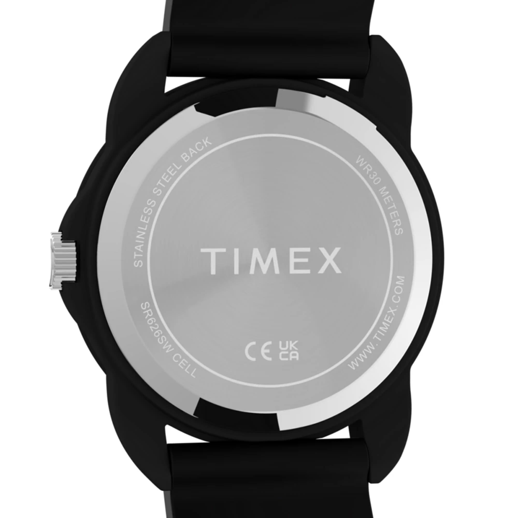 Timex Kids Time 30mm White Dial Silicone Kids Quartz Watch TW2Y59800