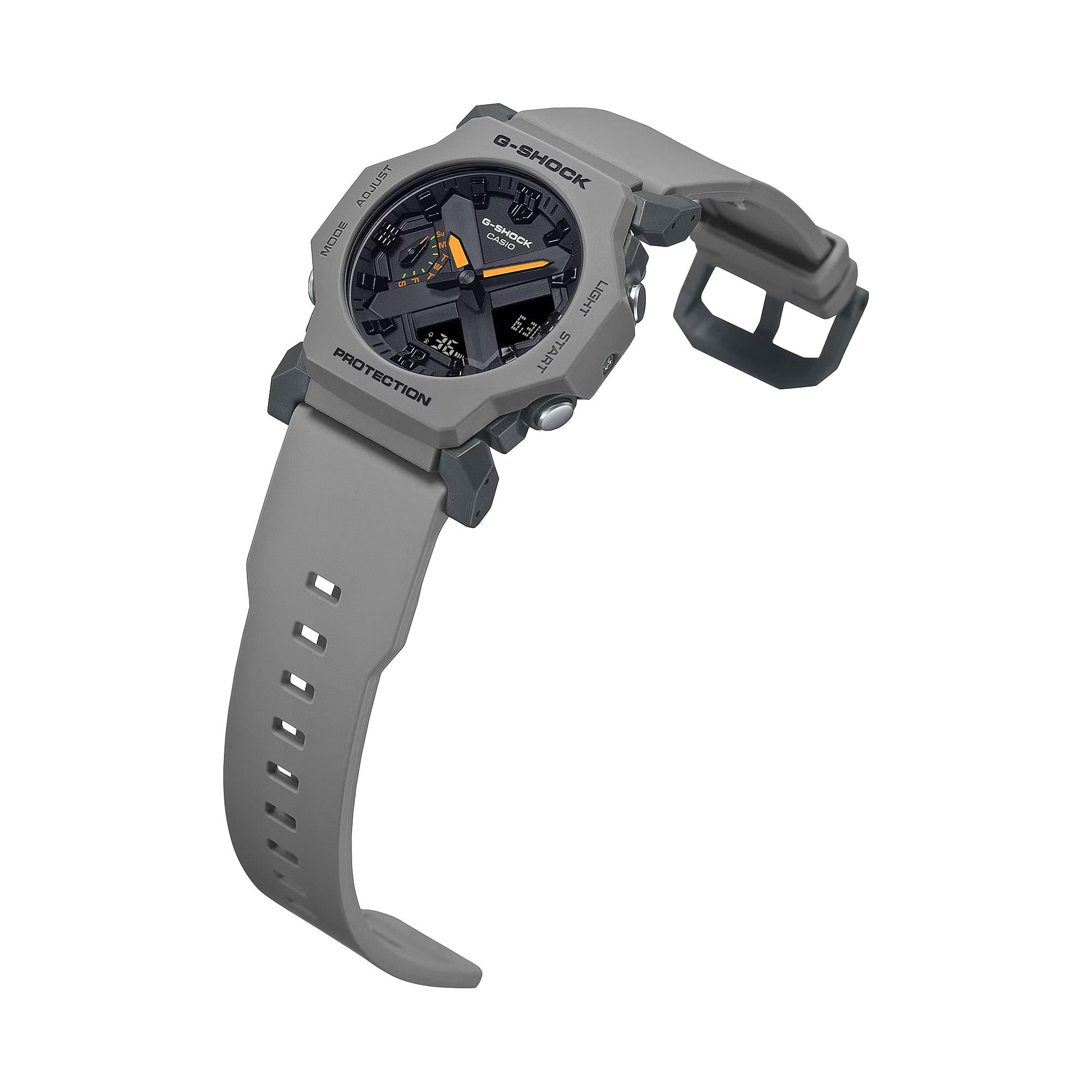 Casio G-Shock 2300 Series Digi-Analogue Resin Strap Men's Watch GA-2300-8AER