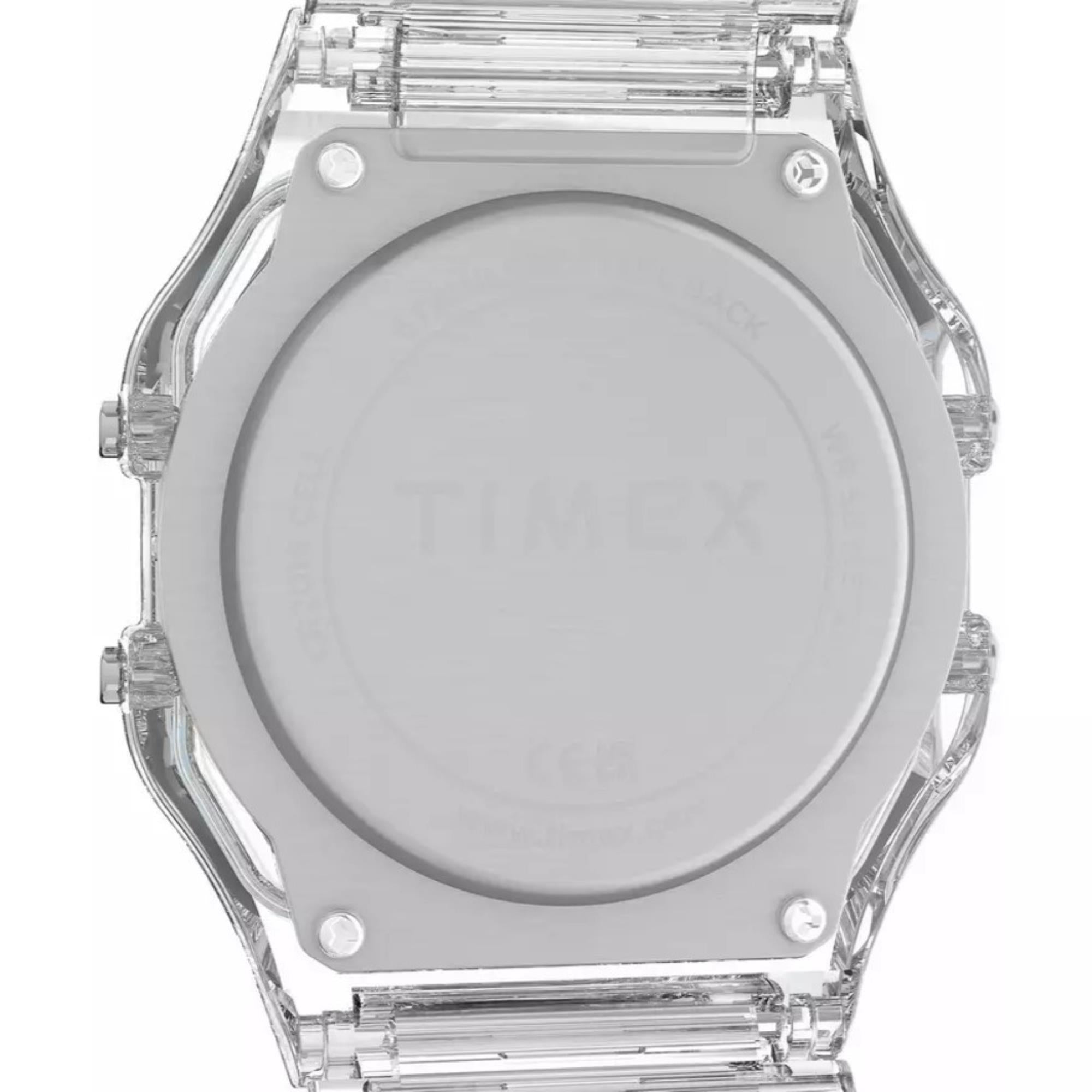 Timex T80 Digitale Translucente Armband Damen Uhr TW2Y36400