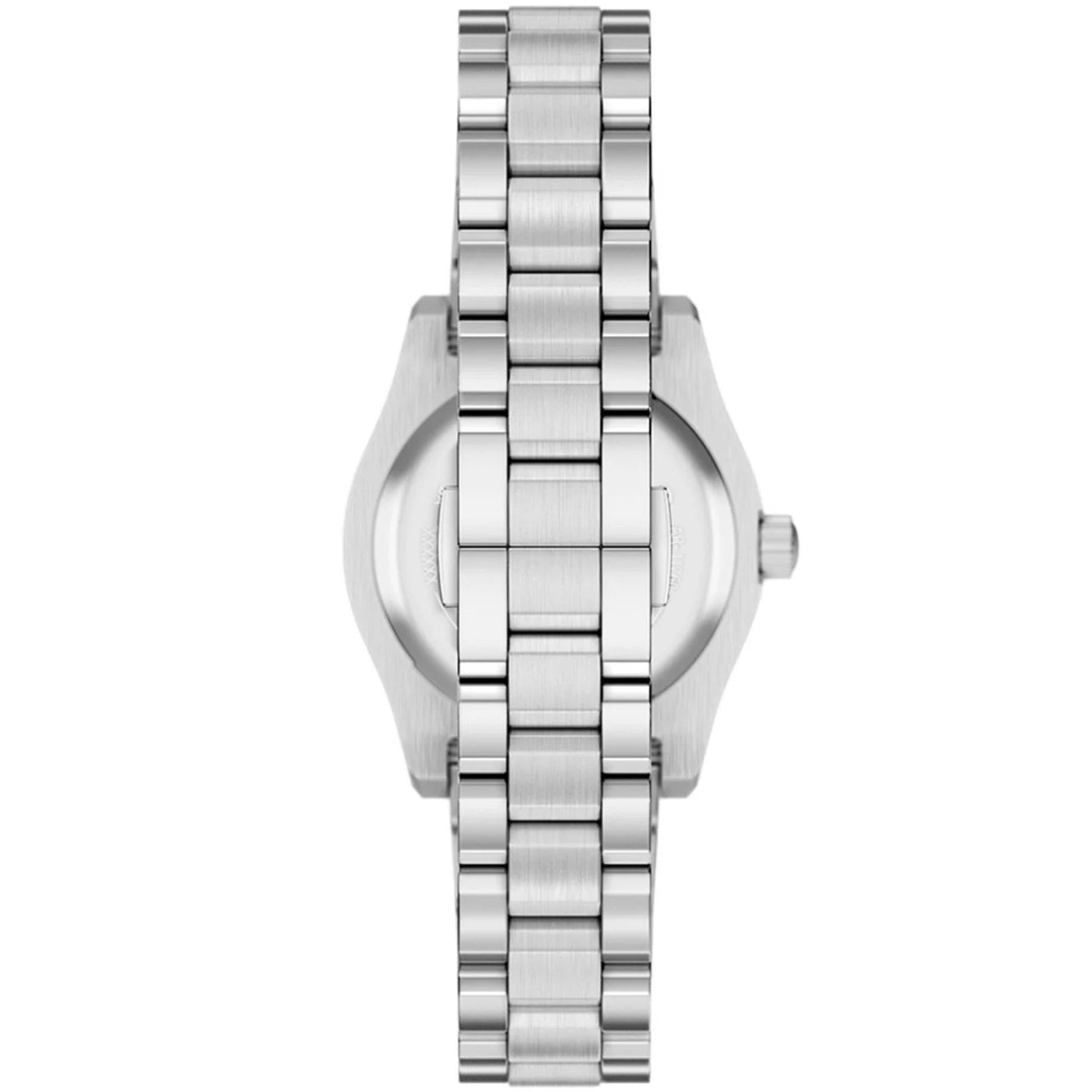 Emporio Armani Federica 32mm Blaues Zifferblatt Stahl Damen Quarz Uhr AR11760