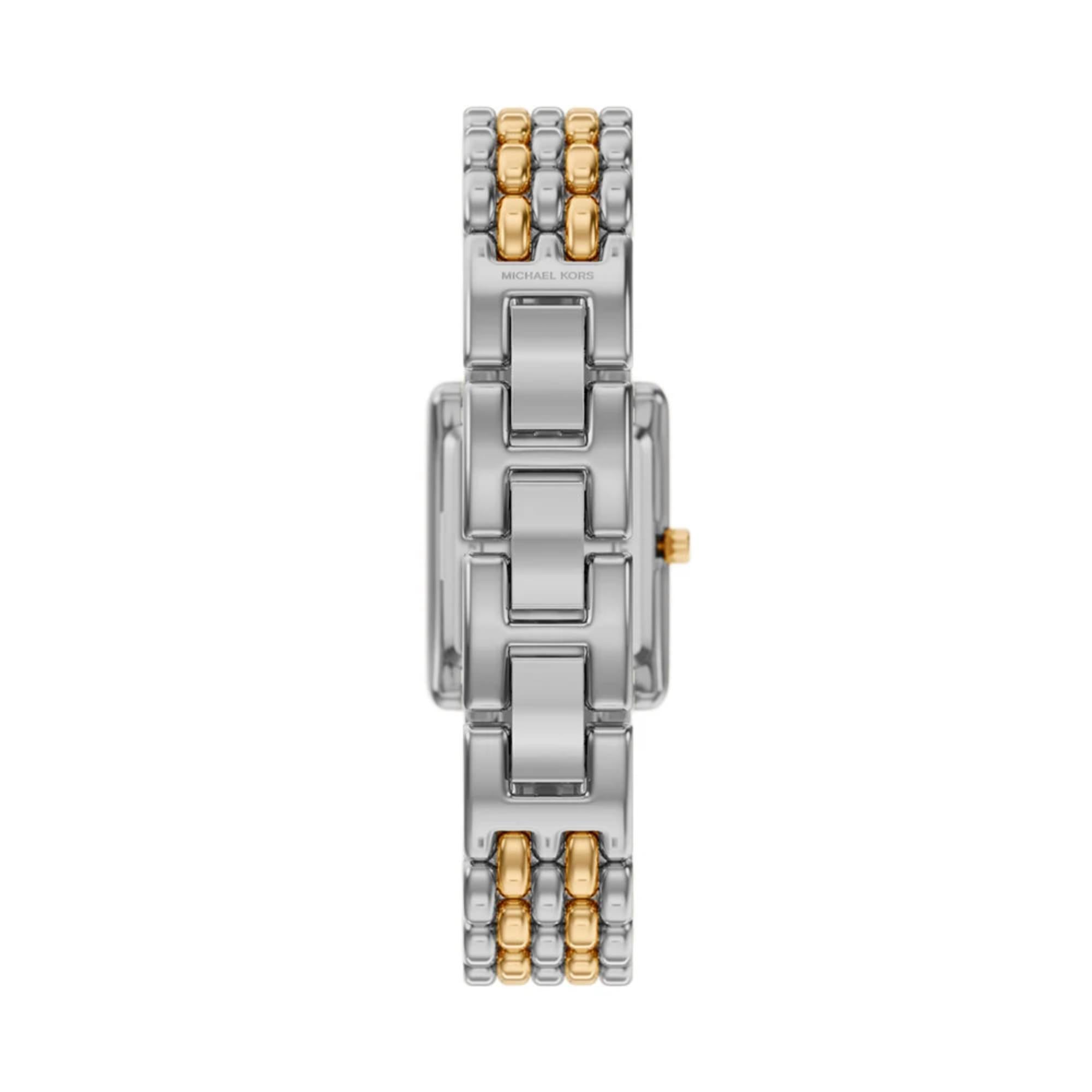 Michael Kors Petite 20mm White Dial Steel Ladies Quartz Watch MK4999