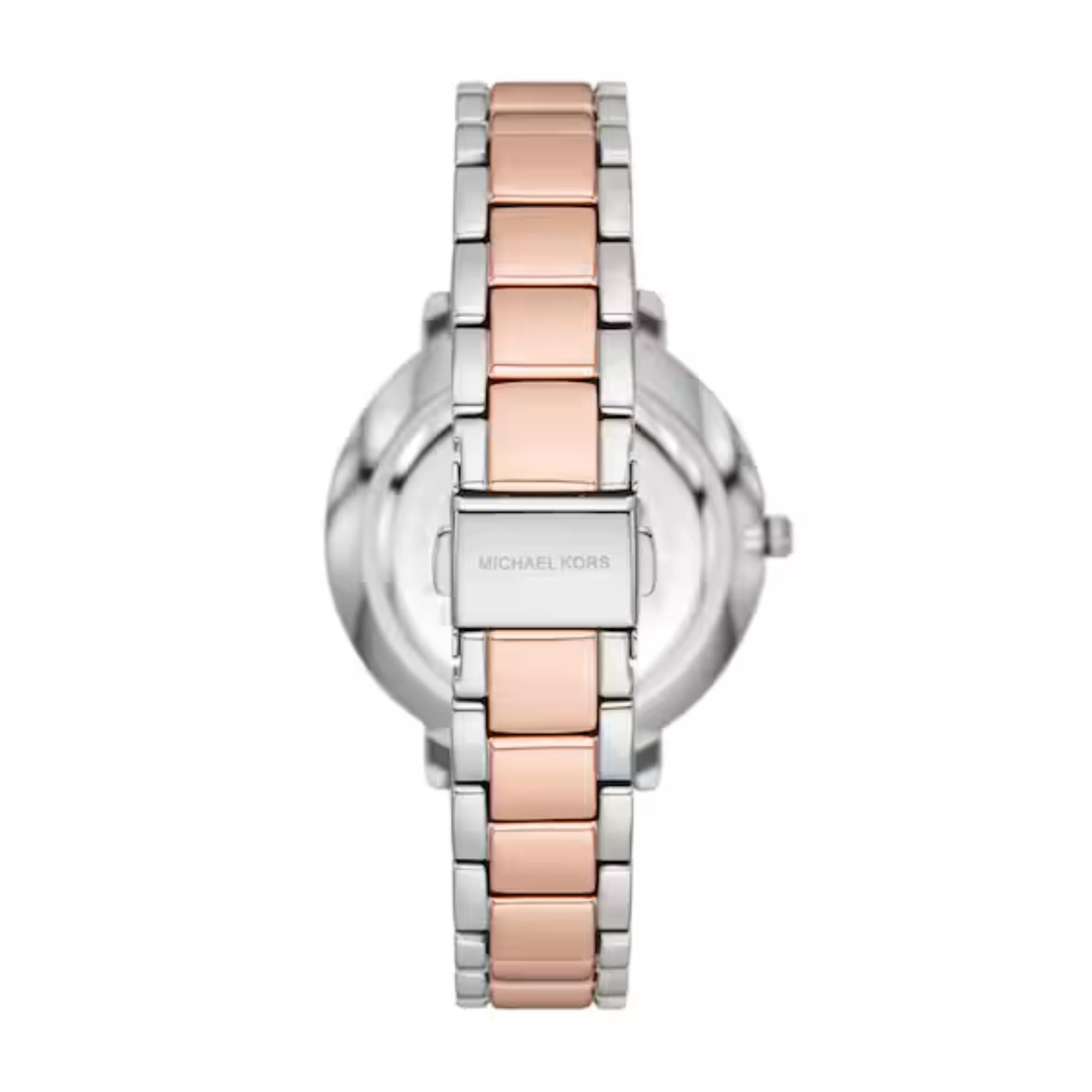 Michael Kors Pyper 38mm White Mother of Pearl Steel Ladies Quartz Watch MK4920