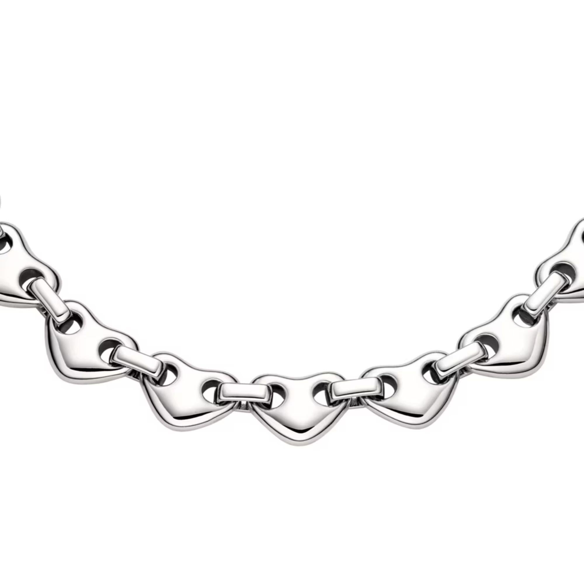 Emporio Armani Sentimental Armband für Damen mit Marina's Love-Design in Silber EGS3335040