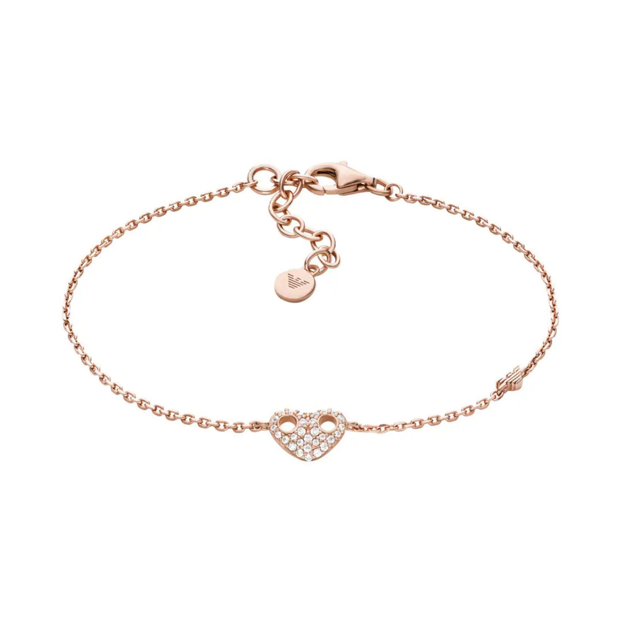 Emporio Armani Sentimental Marina's Love Sterling Silver Women's Bracelet EG3649221