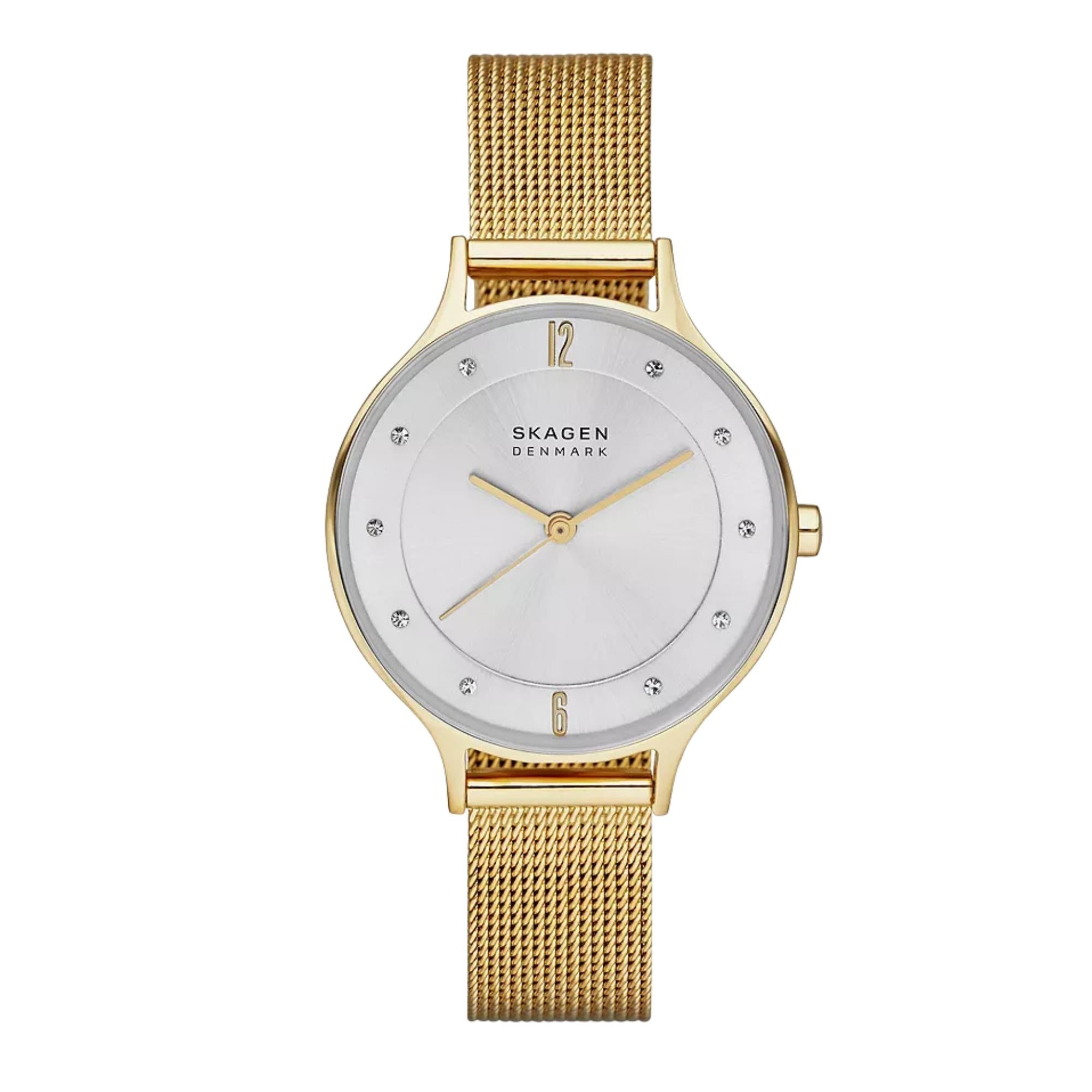 Skagen Anita Lille 30mm Silver Dial Steel Ladies Quartz Watch SKW2150