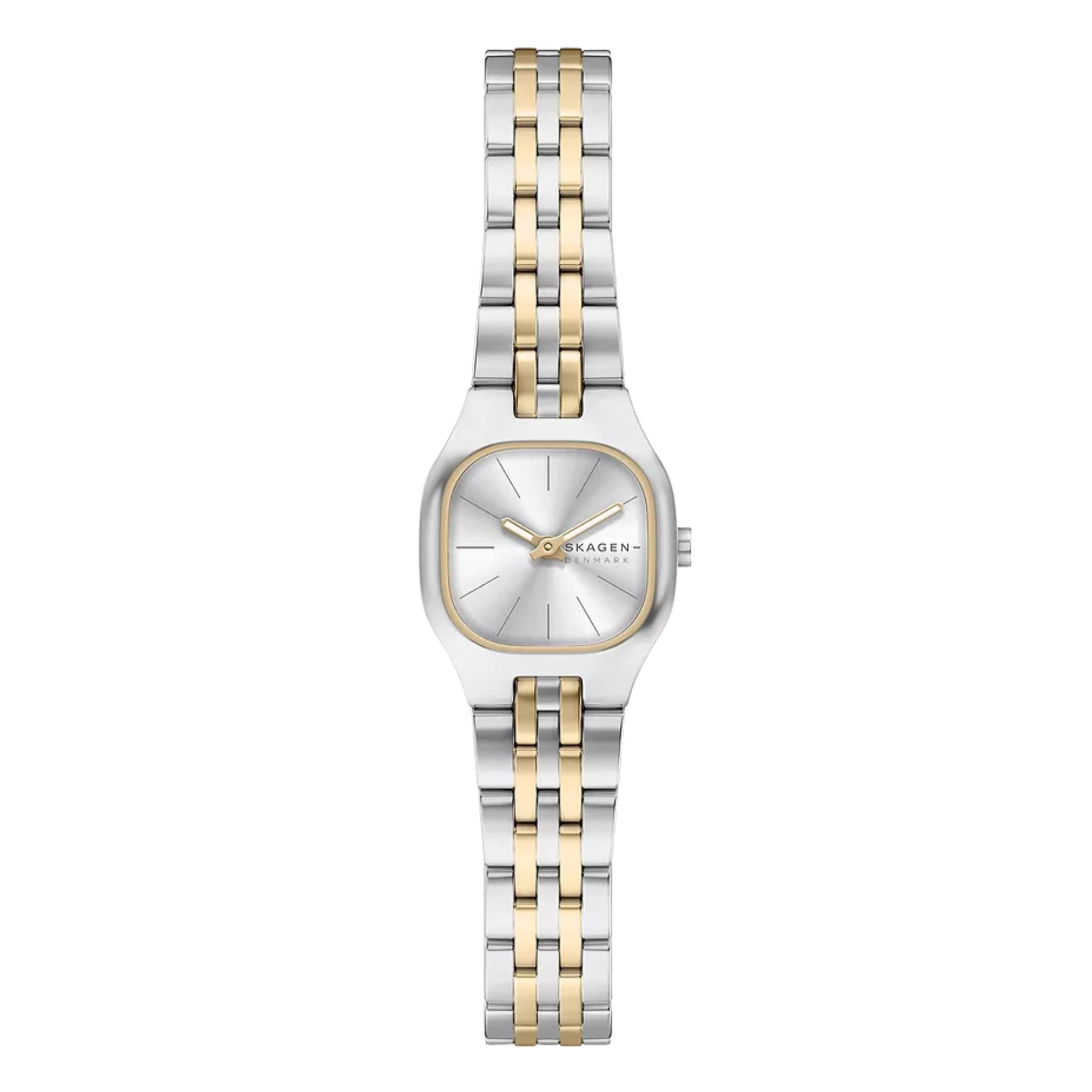 Skagen Mellem Micro 22mm Silver Dial Steel Ladies Quartz Watch SKW3176