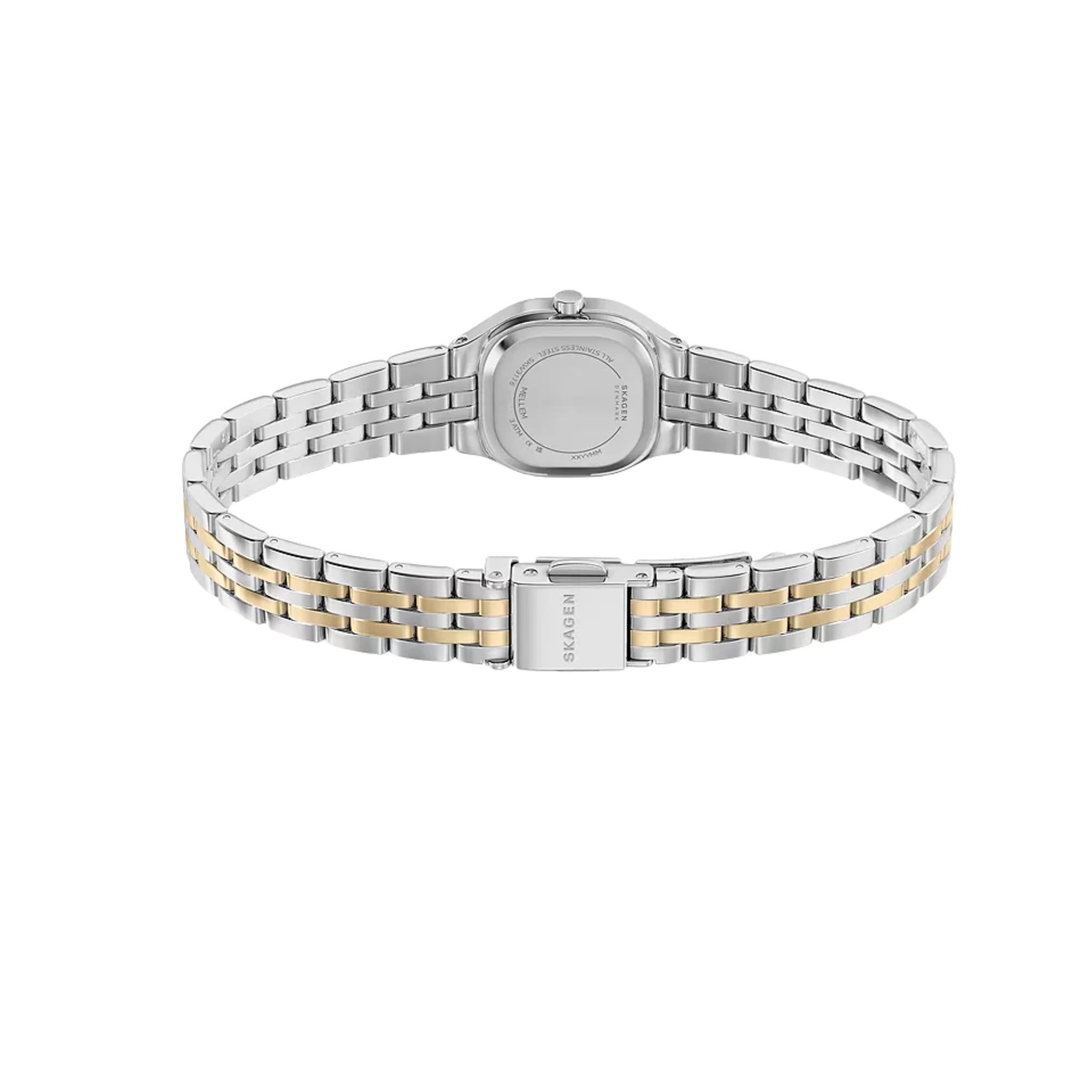 Skagen Mellem Micro 22mm Silver Dial Steel Ladies Quartz Watch SKW3176
