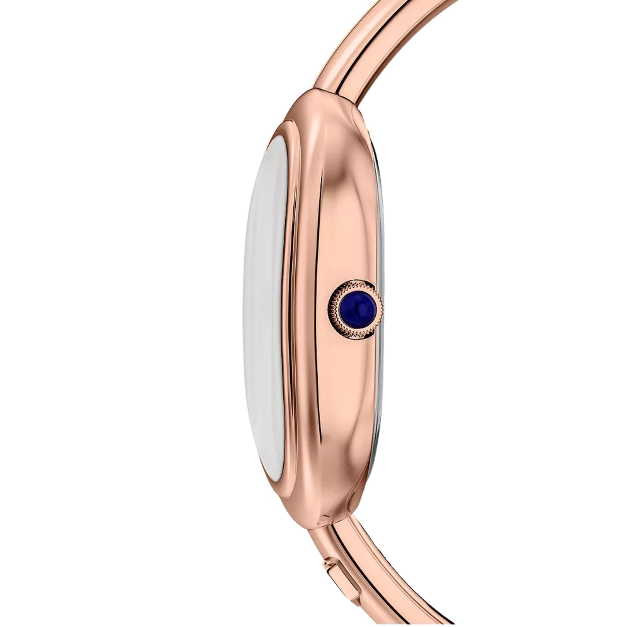 Fossil Sloan 24mm Mother of Pearl Dial Steel Ladies Quartz Watch ES5472