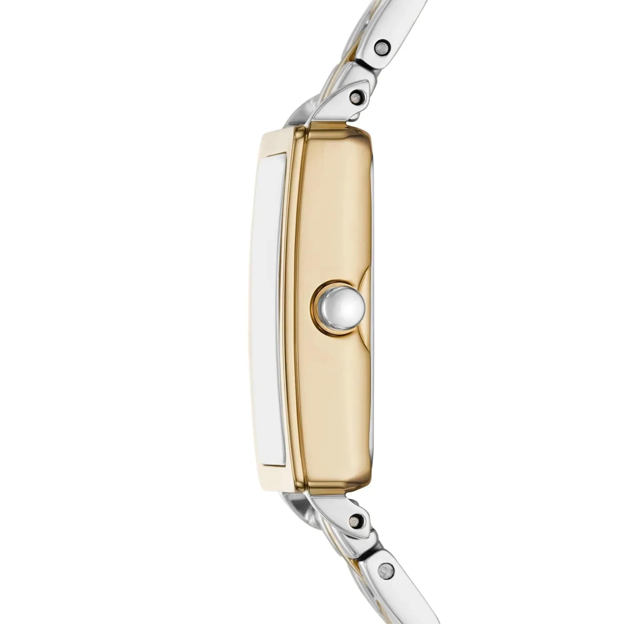 Skagen Hagen Quarz Weißes Zifferblatt Stahlarmband Damen Uhr SKW3155