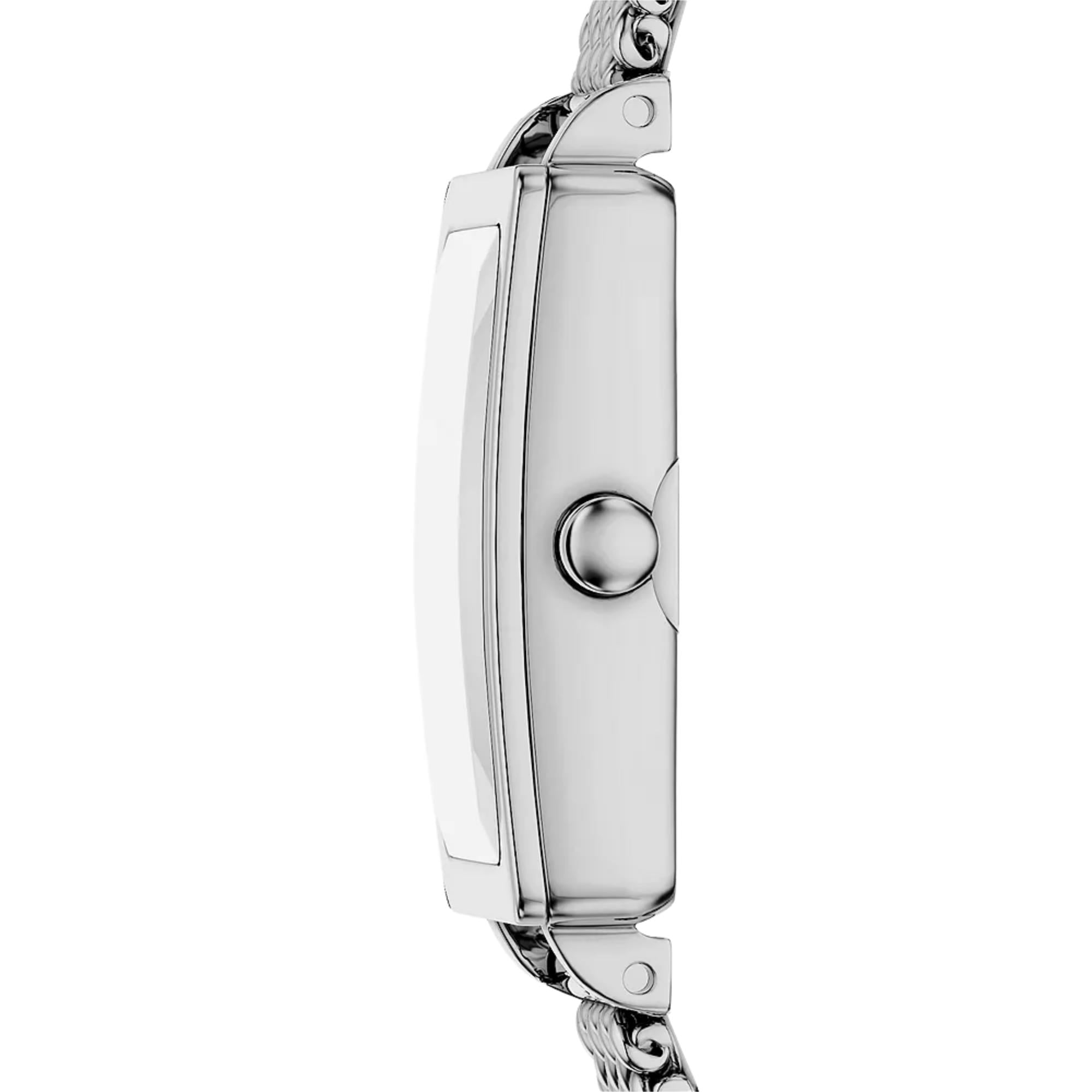 Skagen Hagen Micro 16mm Silber Zifferblatt Stahl Damen Quarz Uhr SKW3179