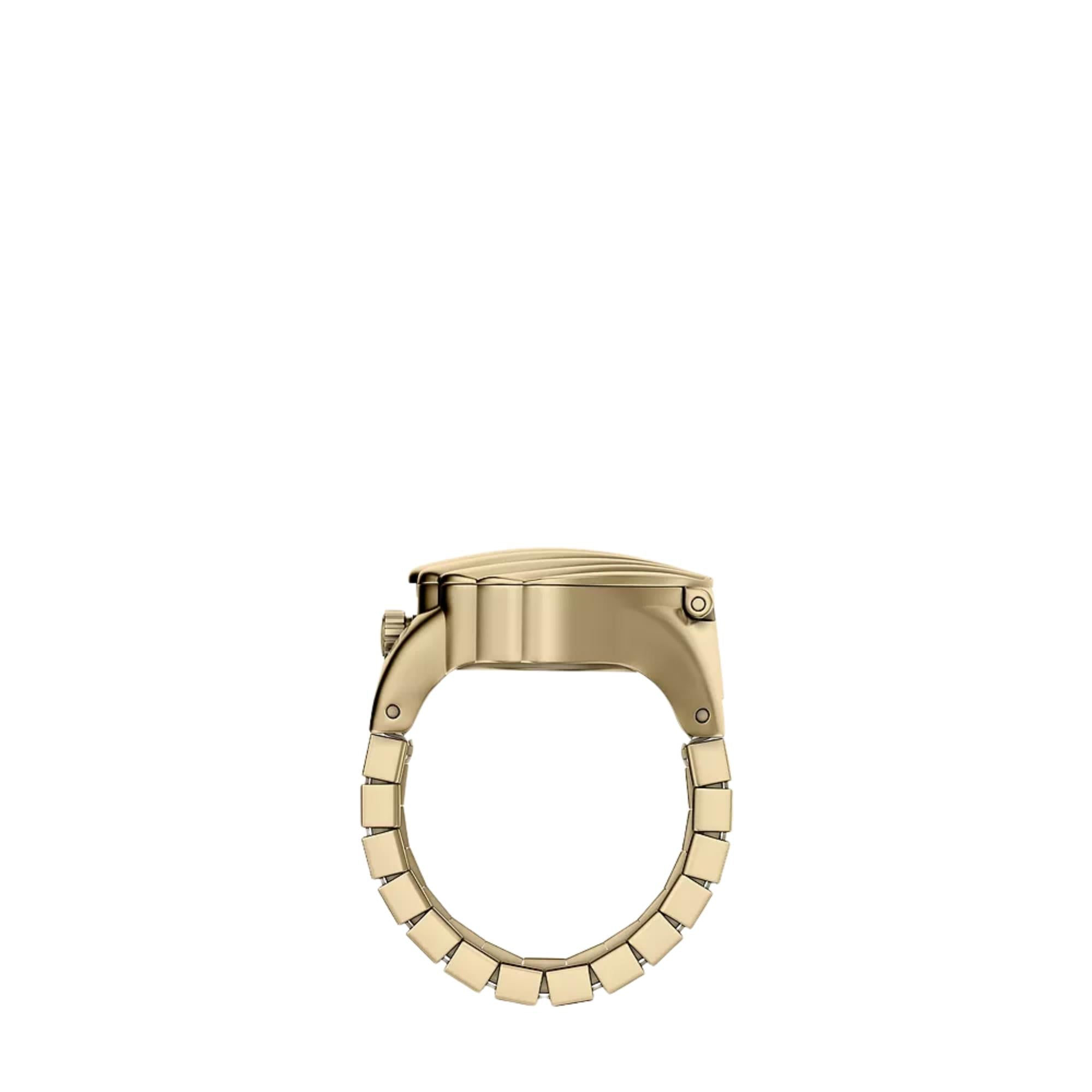 Skagen 24mm Mother of Pearl Dial Ring Watch SKW3180