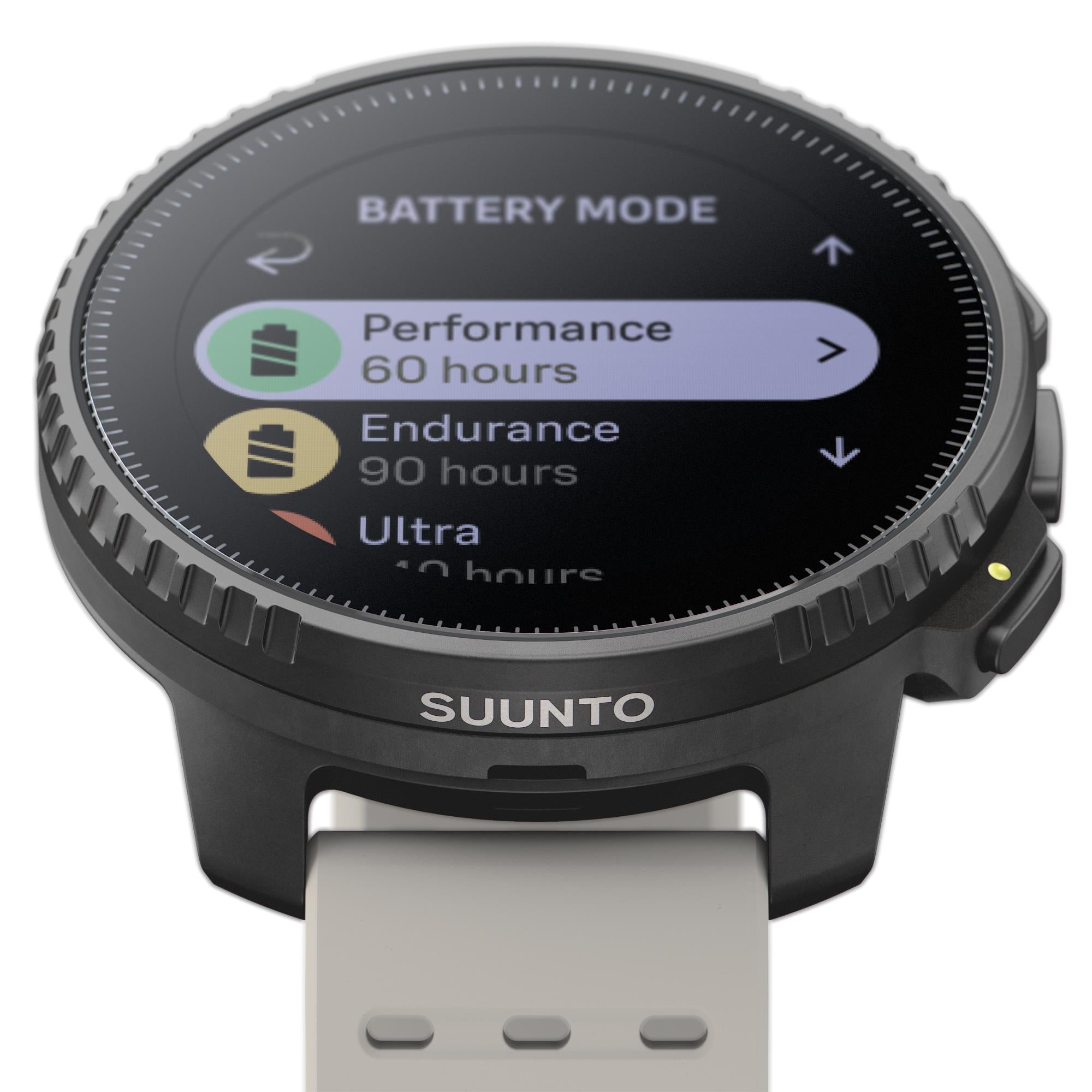 Suunto Vertical Black Sand Digital Silicone Smart Watch SS050863000