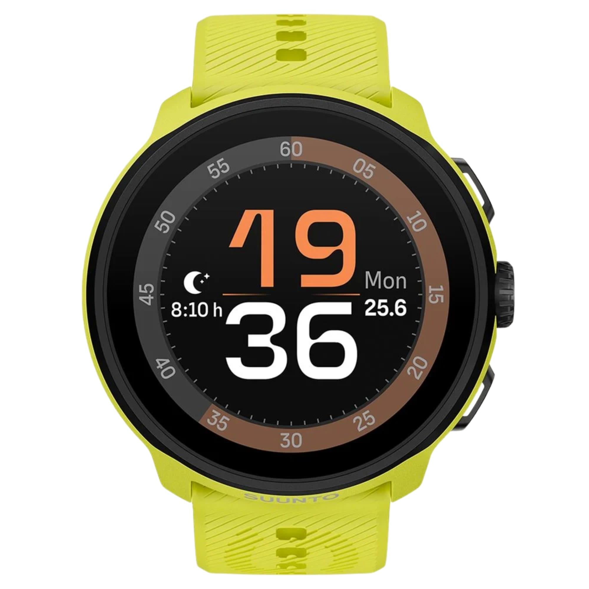 Suunto Run Lime Digital Silicone Strap Smart Watch SS051274000