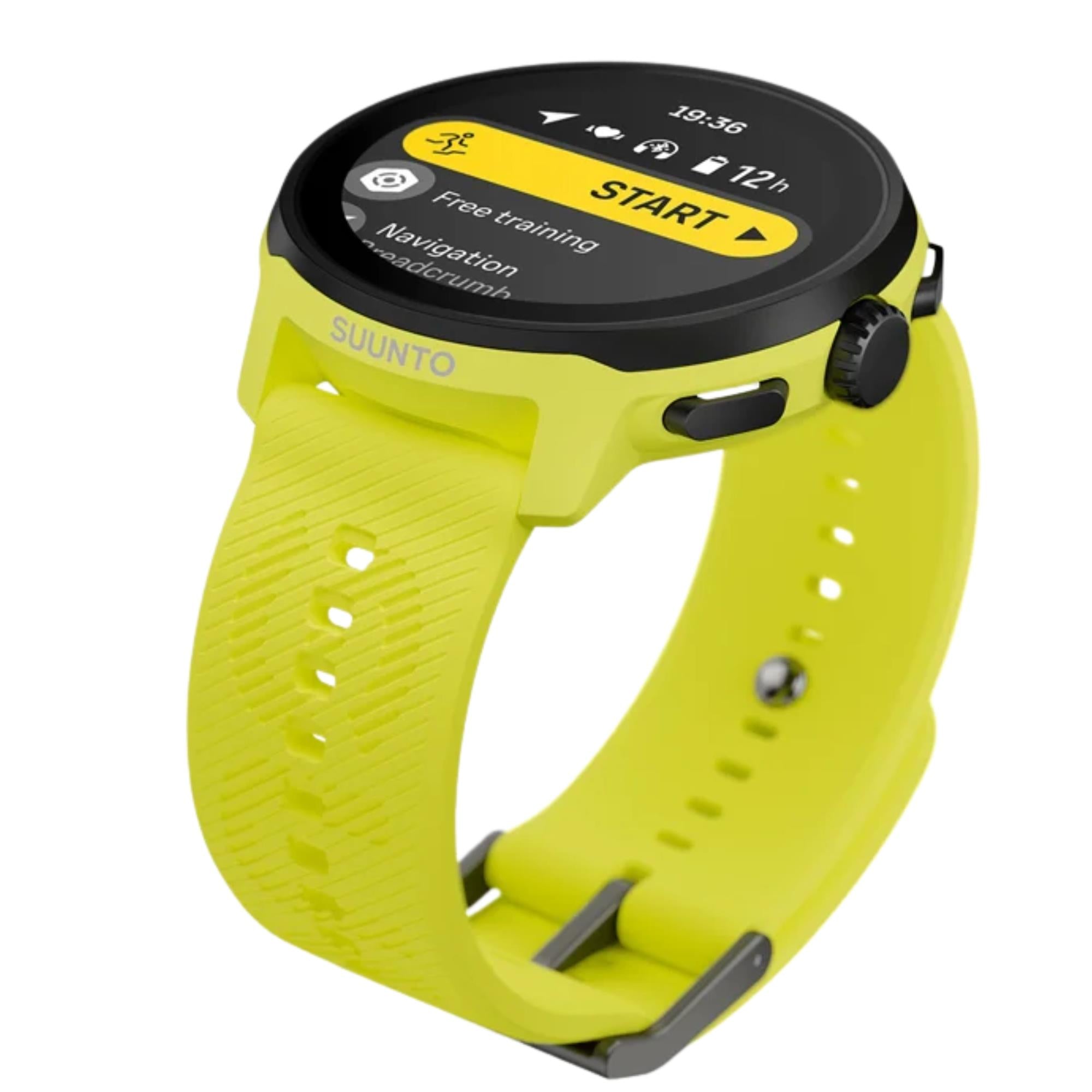 Suunto Run Lime Digital Silicone Smart Watch SS051274000