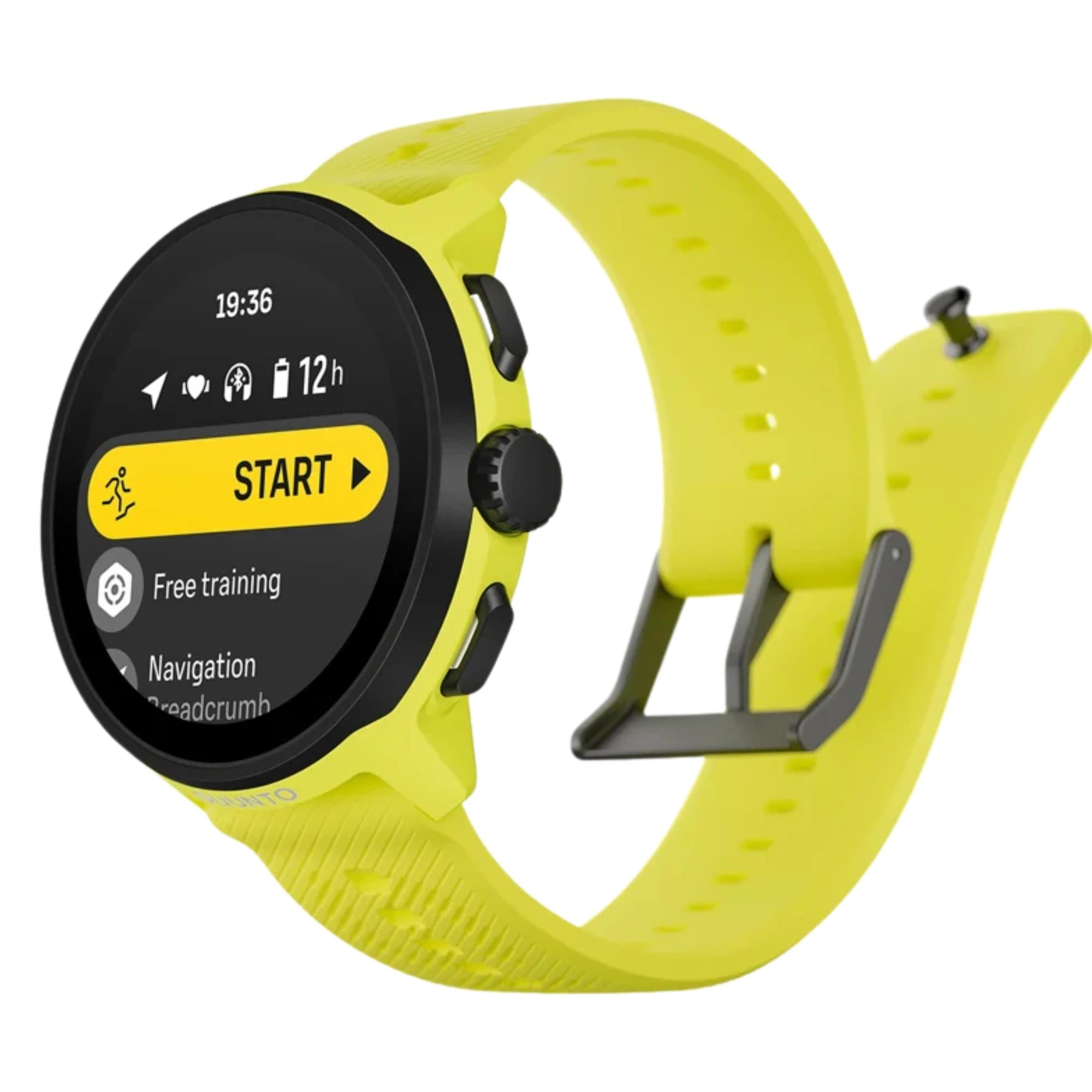 Suunto Run Lime Digital Silicone Smart Watch SS051274000