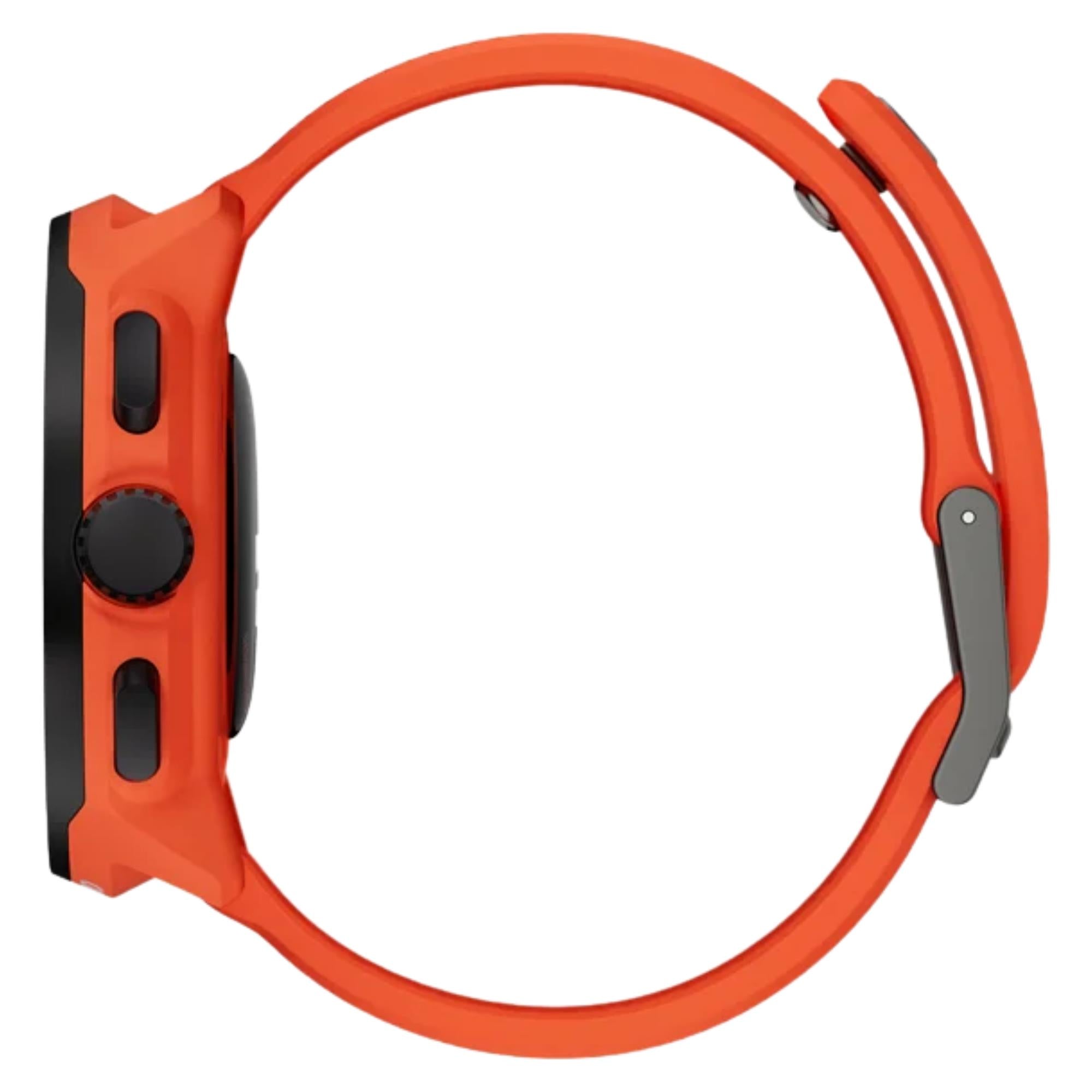 Suunto Run Coral Orange Digital Silicone Smart Watch SS051275000