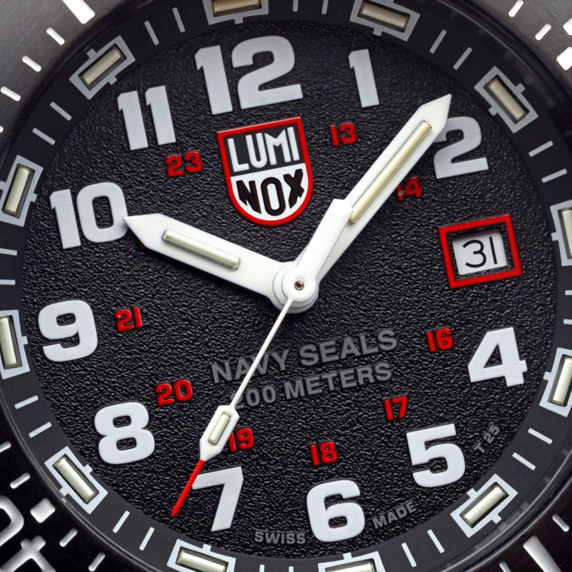 Luminox Navy Seal 45mm Black Dial Rubber Mens Quartz Watch XS.4231.2