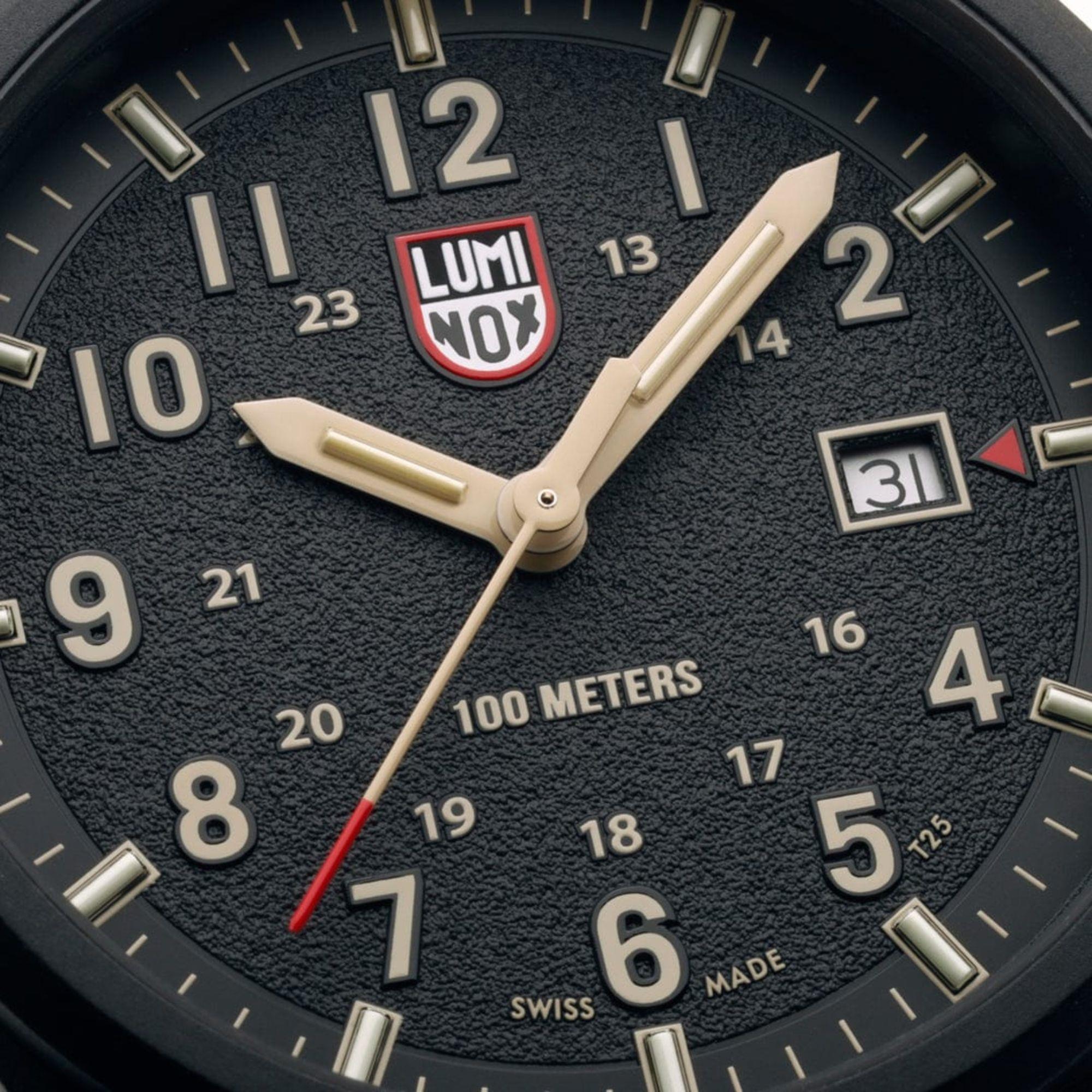 Luminox Atacama Field 43mm Black Dial Rubber Mens Quartz Watch XL.1970.2