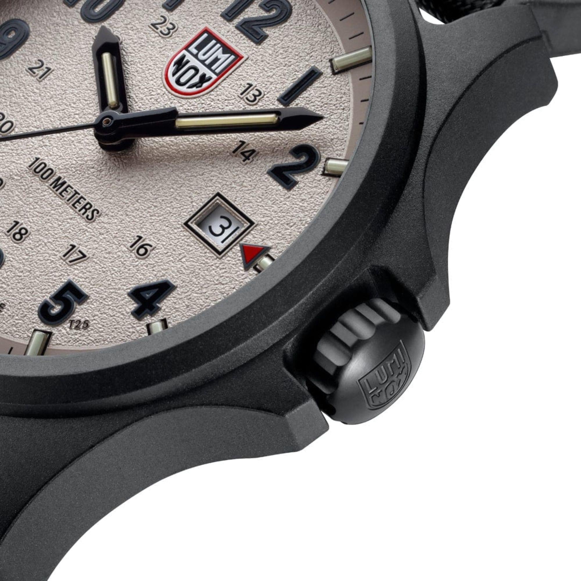 Luminox Atacama Field 43mm Grey Dial Rubber Mens Quartz Watch XL.1971.2