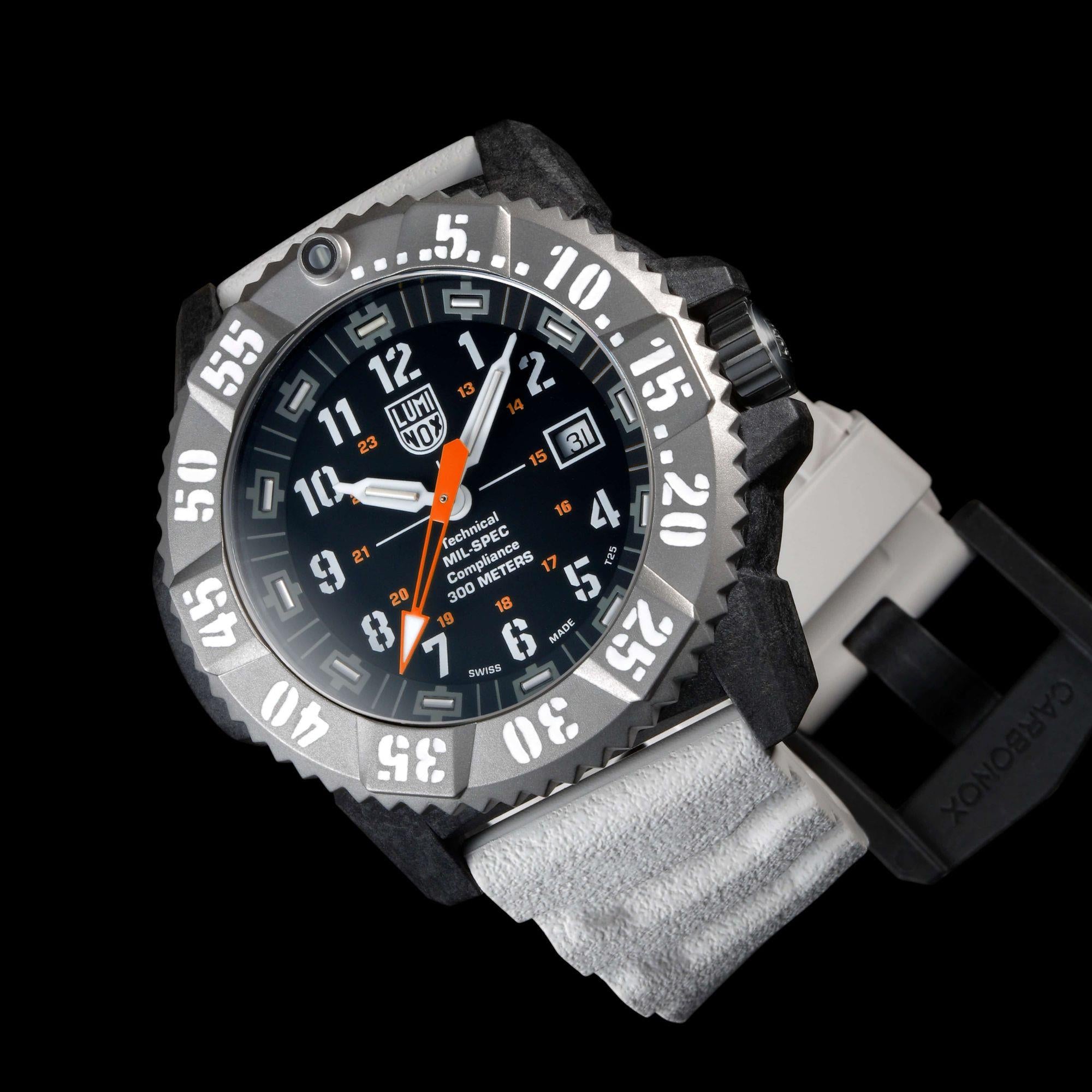 Luminox MIL-SPEC 46mm Black Dial Rubber Mens Quartz Watch XL.3359.2