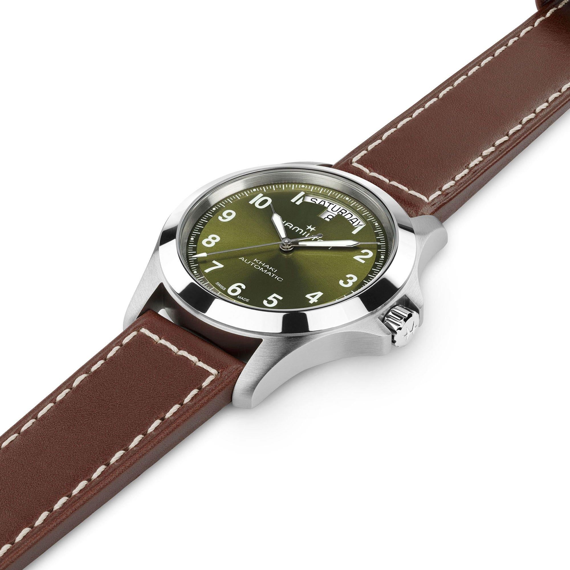 Hamilton Khaki Field King H64475560 stainless steel case side profile