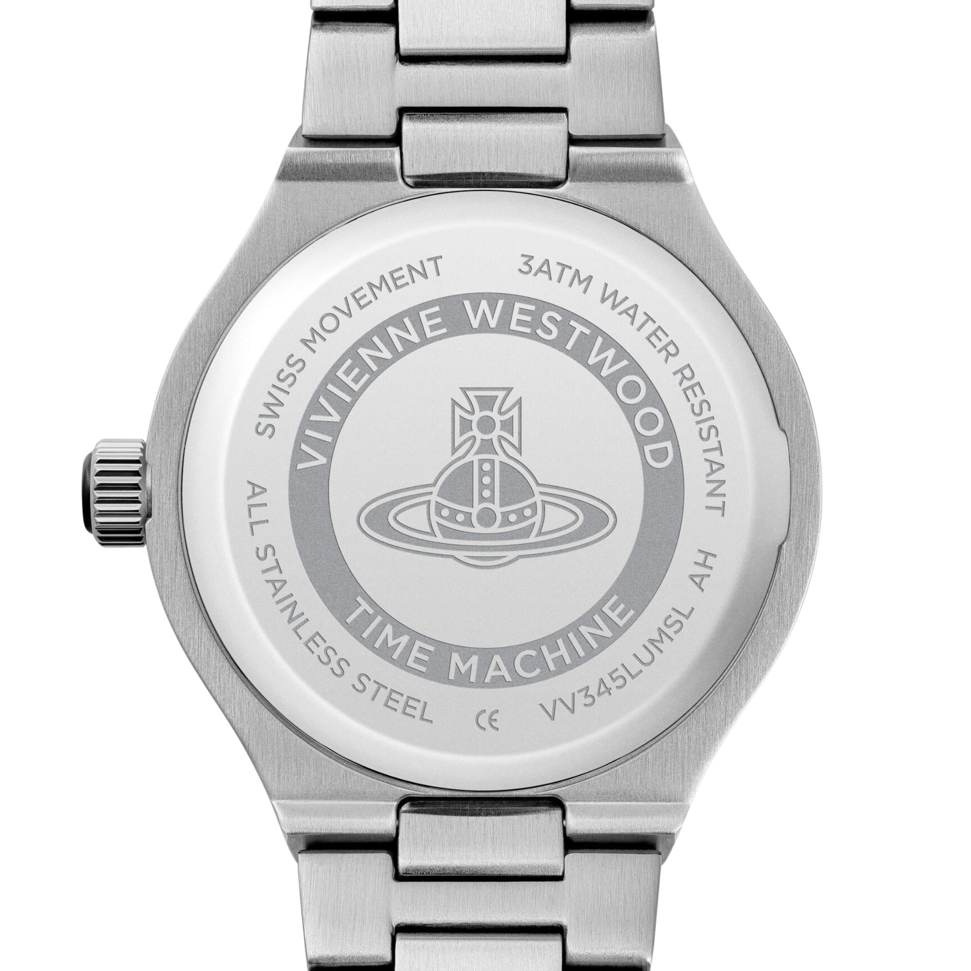 Vivienne Westwood Berwick 37mm Green Dial Steel Quartz Watch VV345LUMSL