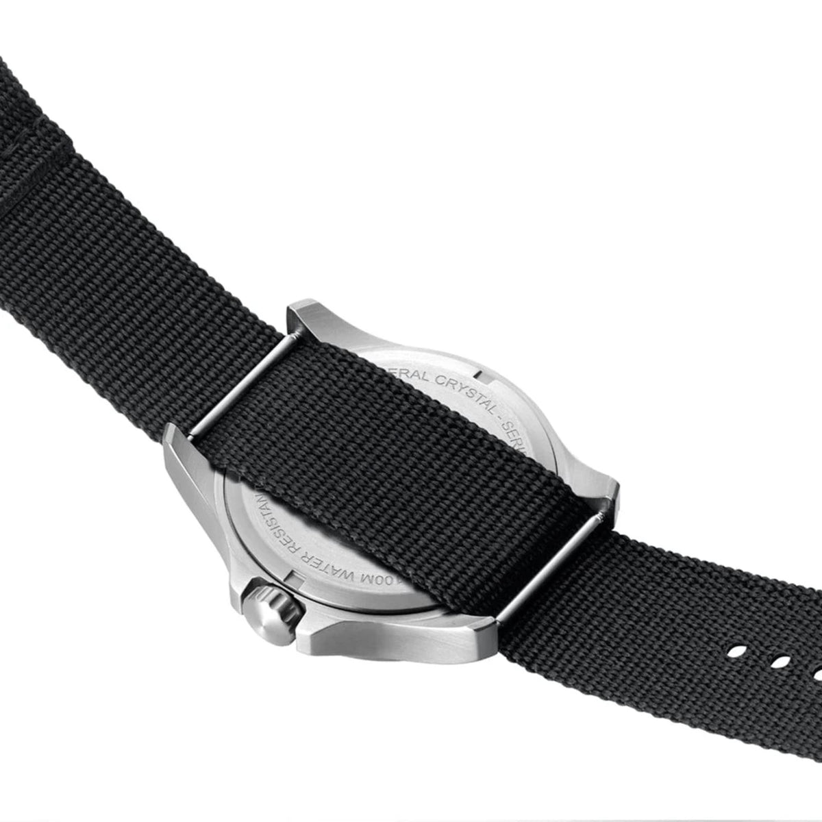 Luminox G-Collection 'Moon Valley' 2500 Series 43mm Black Dial Nylon Mens Quartz Watch X2.2517