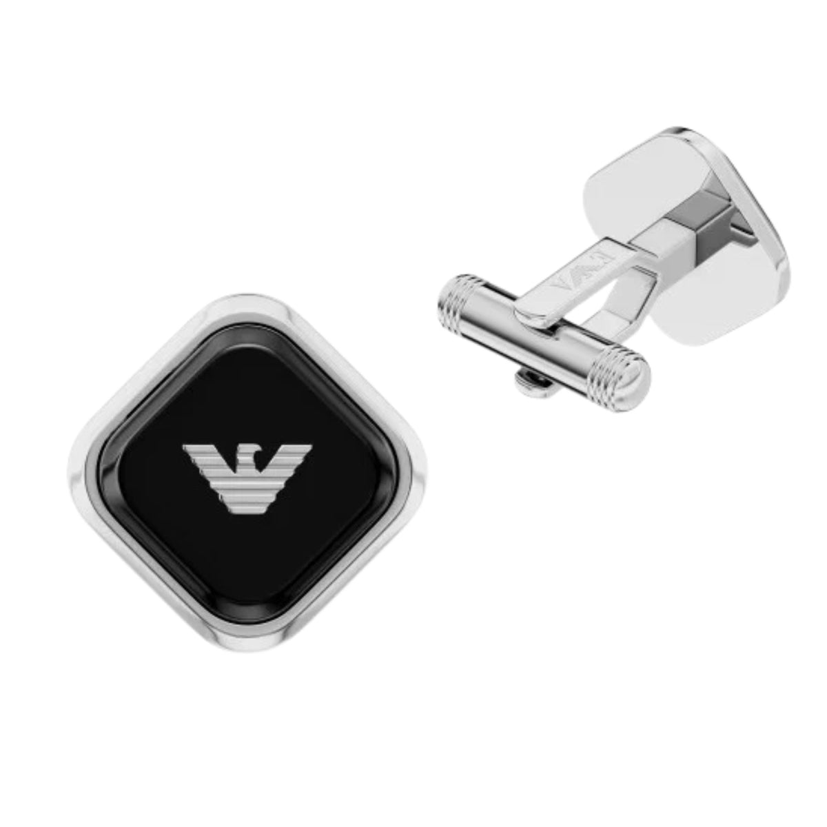 Emporio Armani Eagle Logo Blue Steel Mens Cufflinks EGS3385040